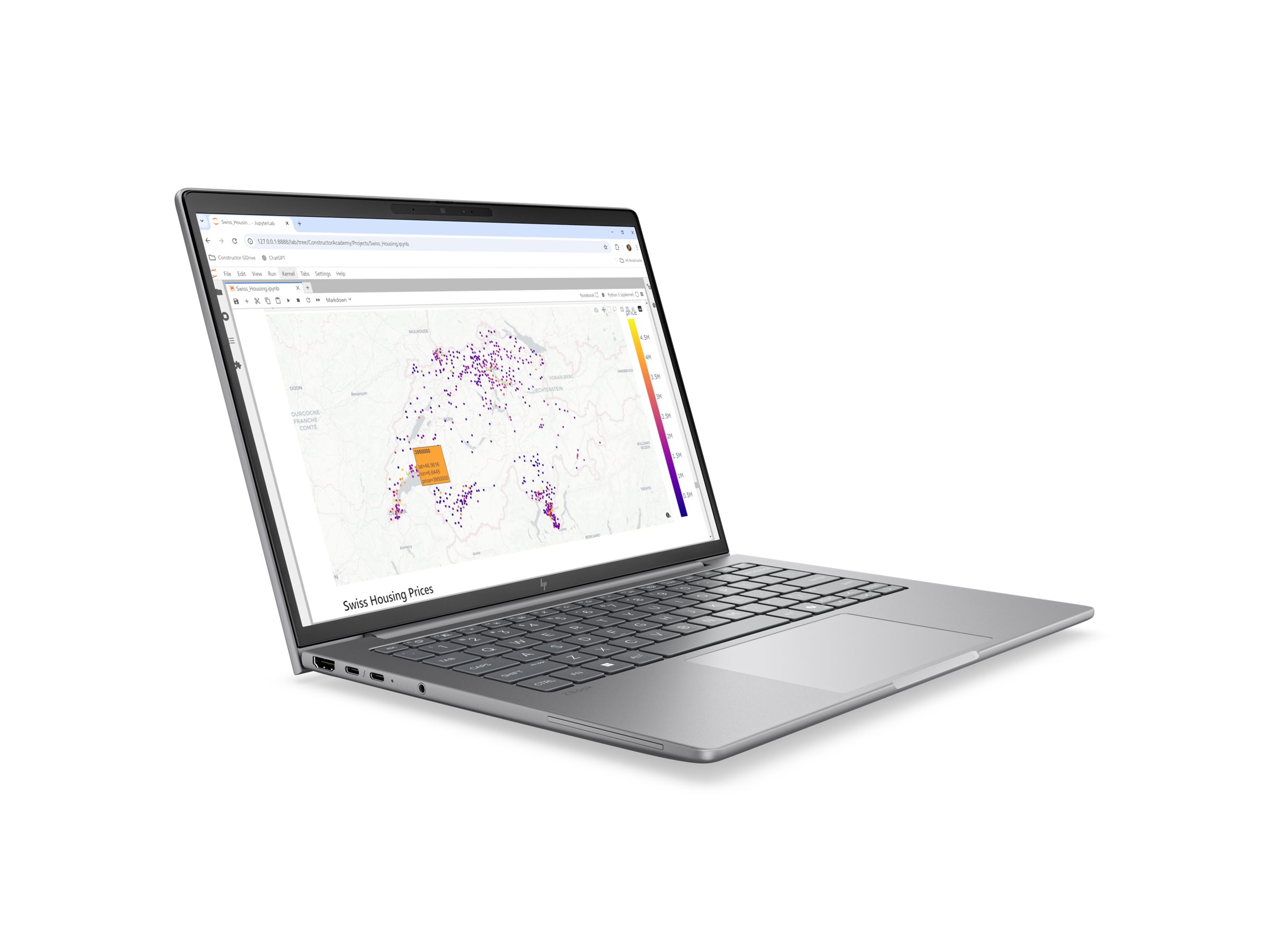 HP ZBook 8 G2i Mobile Workstation - Intel Core Ultra X9 388H - Win 11 Pro - Arc B390 - 64 GB RAM - 1 TB SSD NVMe - 35.6 cm (14")