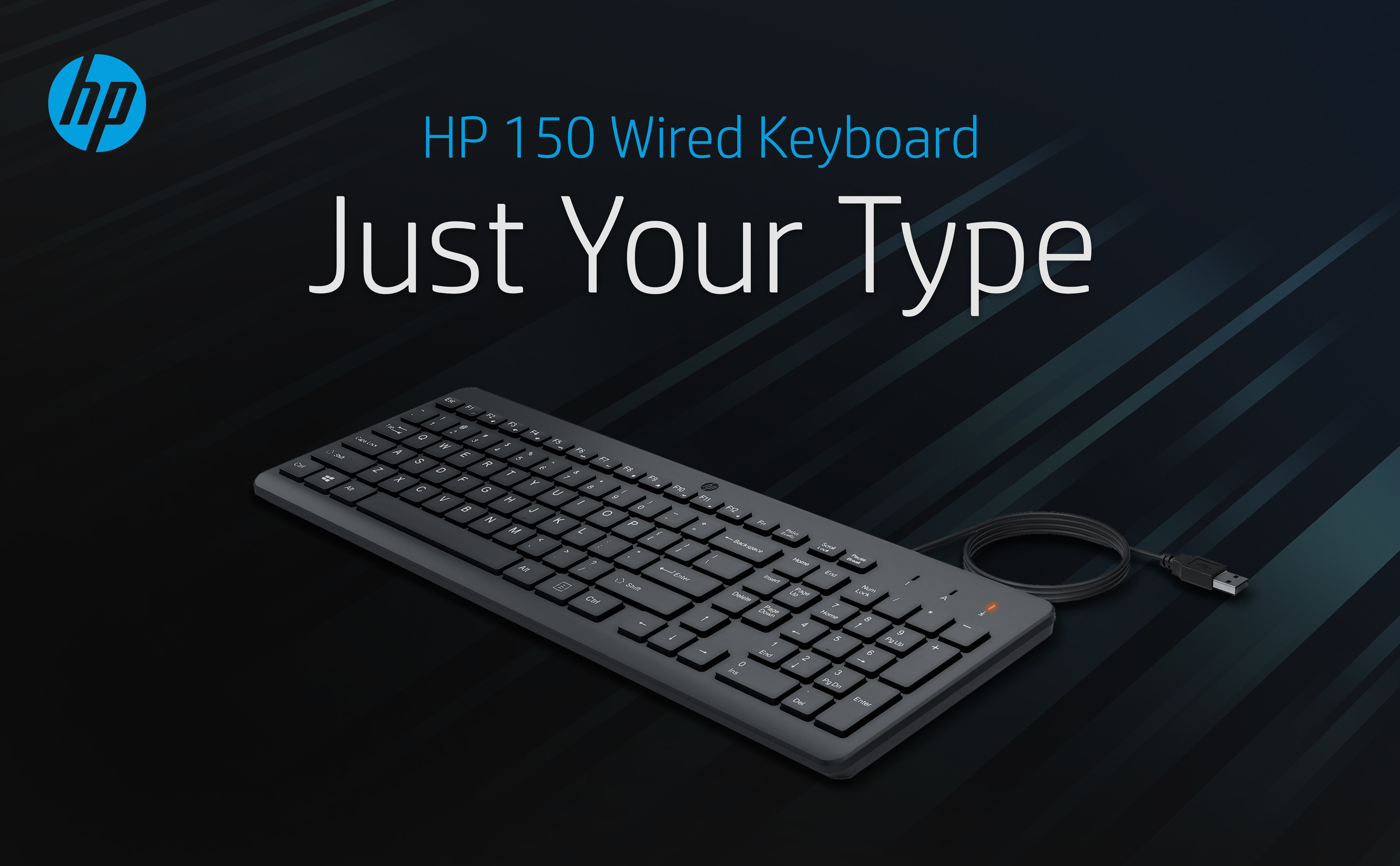 HP 150 - Tastatur - Deutsch - Schwarz - für Victus
