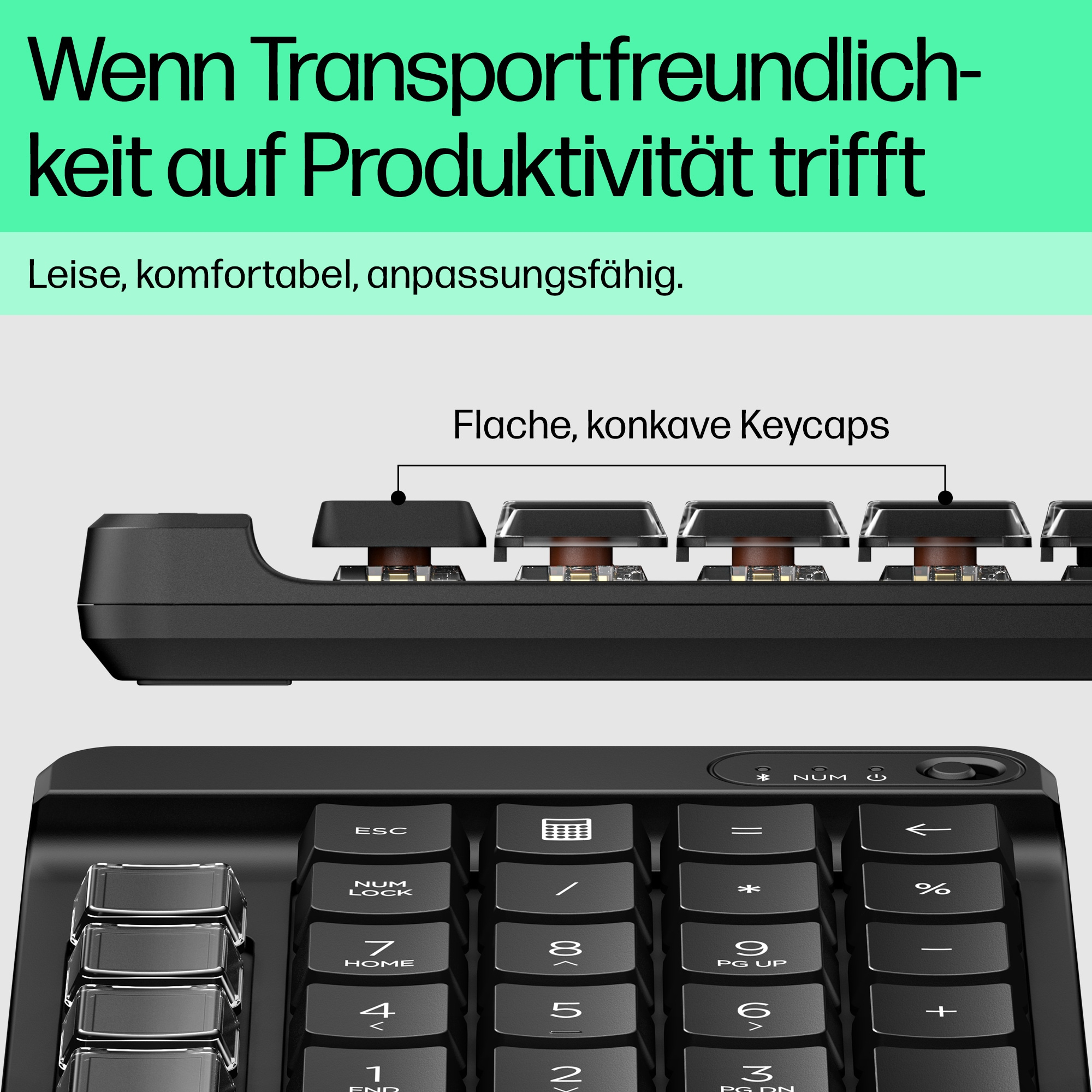 HP 435 - Tastenfeld - 9 programmierbare Tasten