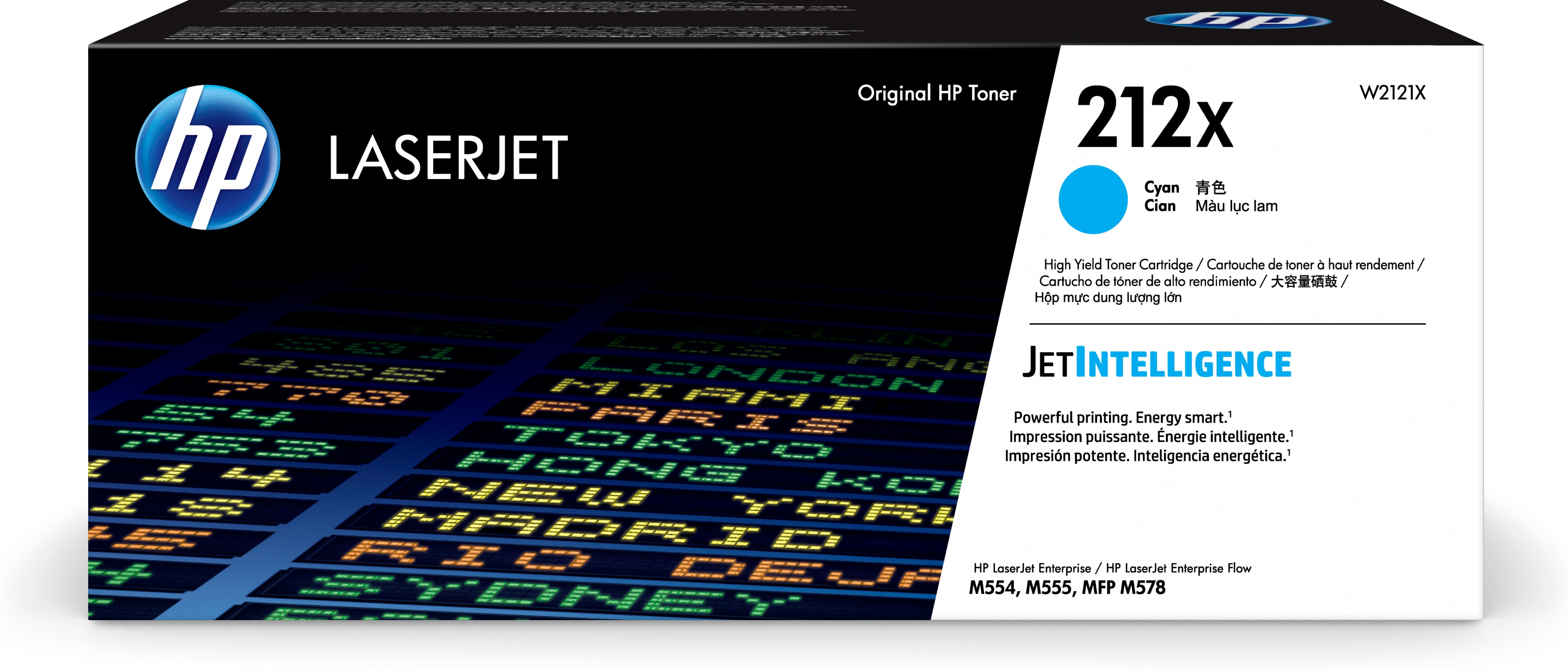 HP 212X Cyan Original LaserJet Tonerkartusche mit hoher Reichweite, 10000 Seiten, 0 Seiten, Cyan, 1 Stück(e)