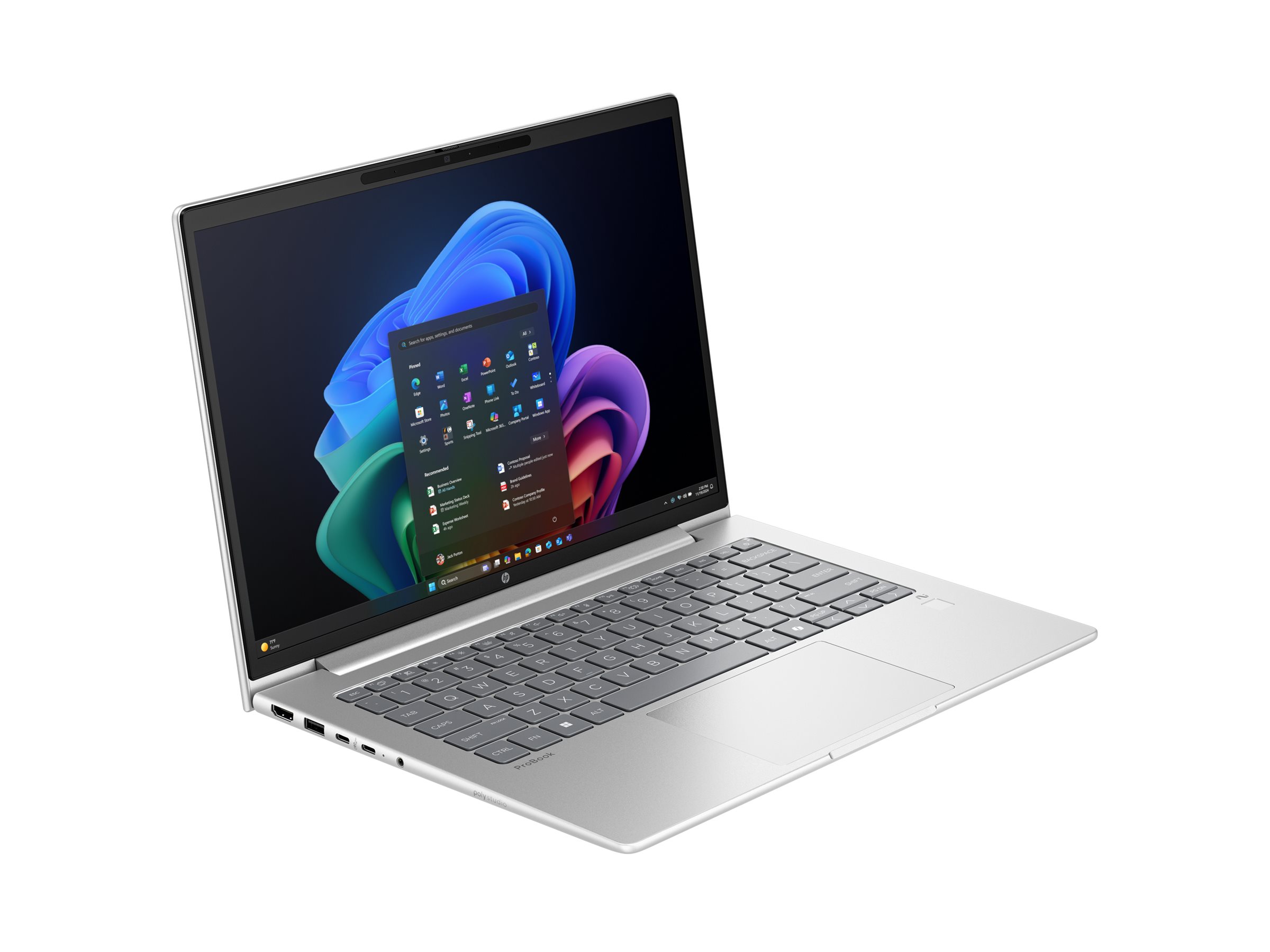 HP ProBook 4 G1q Notebook Next Gen AI - Snapdragon X X1-26-100 - Win 11 Pro - Qualcomm Adreno - 32 GB RAM - 512 GB SSD NVMe - 35.6 cm (14")