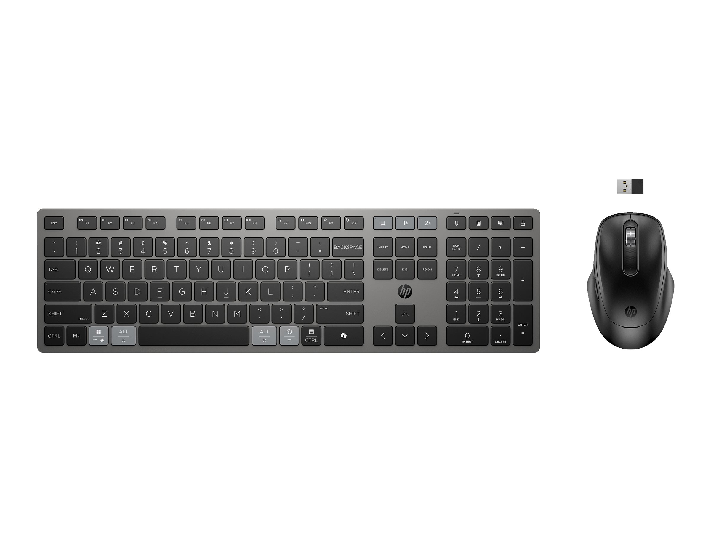HP 725 - Tastatur-und-Maus-Set - multifunktional