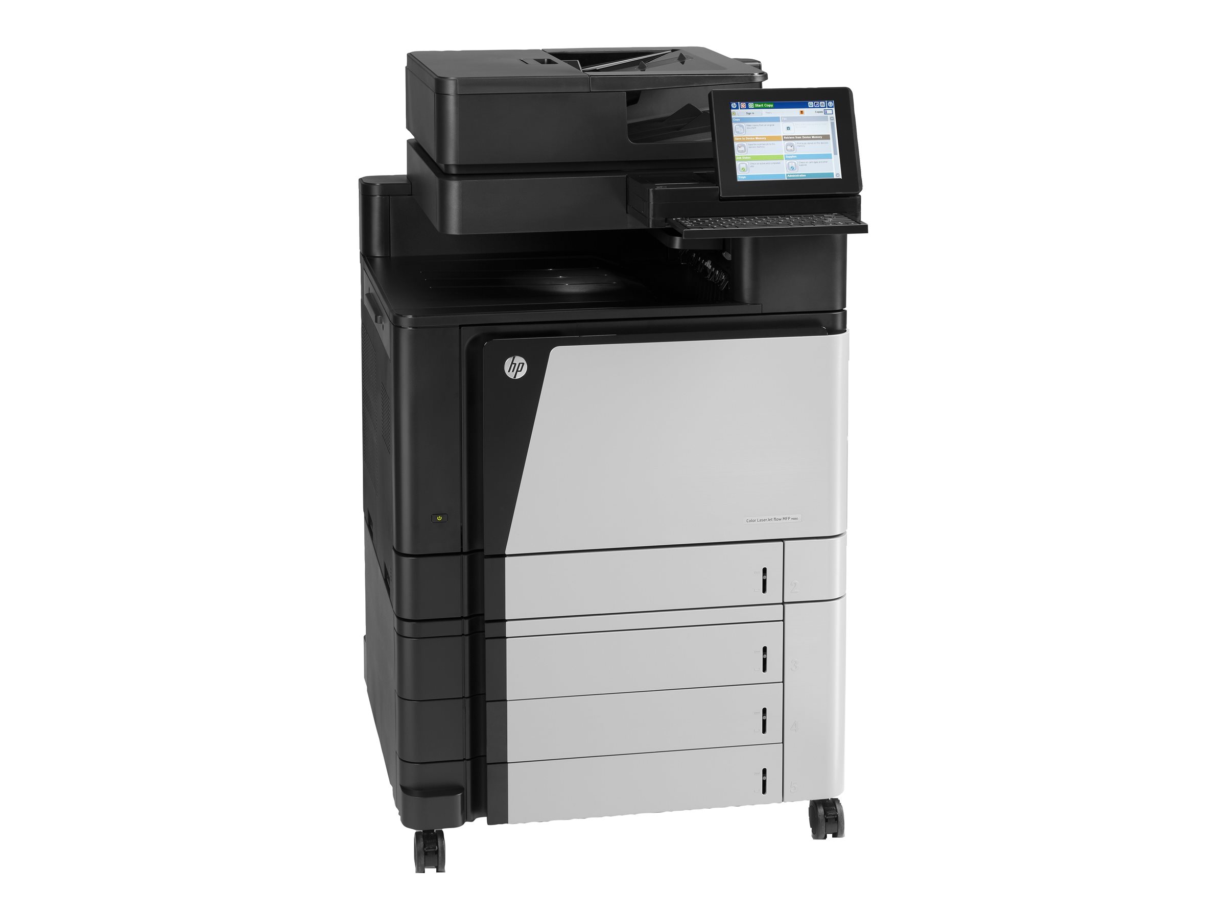 HP LaserJet Enterprise Flow MFP M880z - Multifunktionsdrucker - Farbe - Laser - A3 (297 x 420 mm)