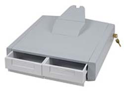 Ergotron Primary Storage Drawer, Double - Montagekomponente (Auszugsmodul)