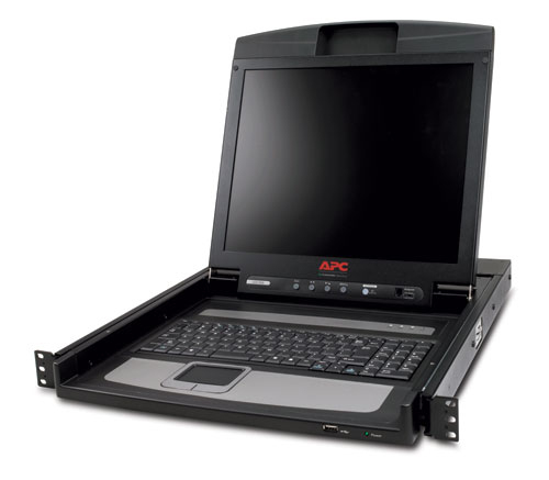 APC LCD Console - KVM-Konsole - 43.2 cm (17")