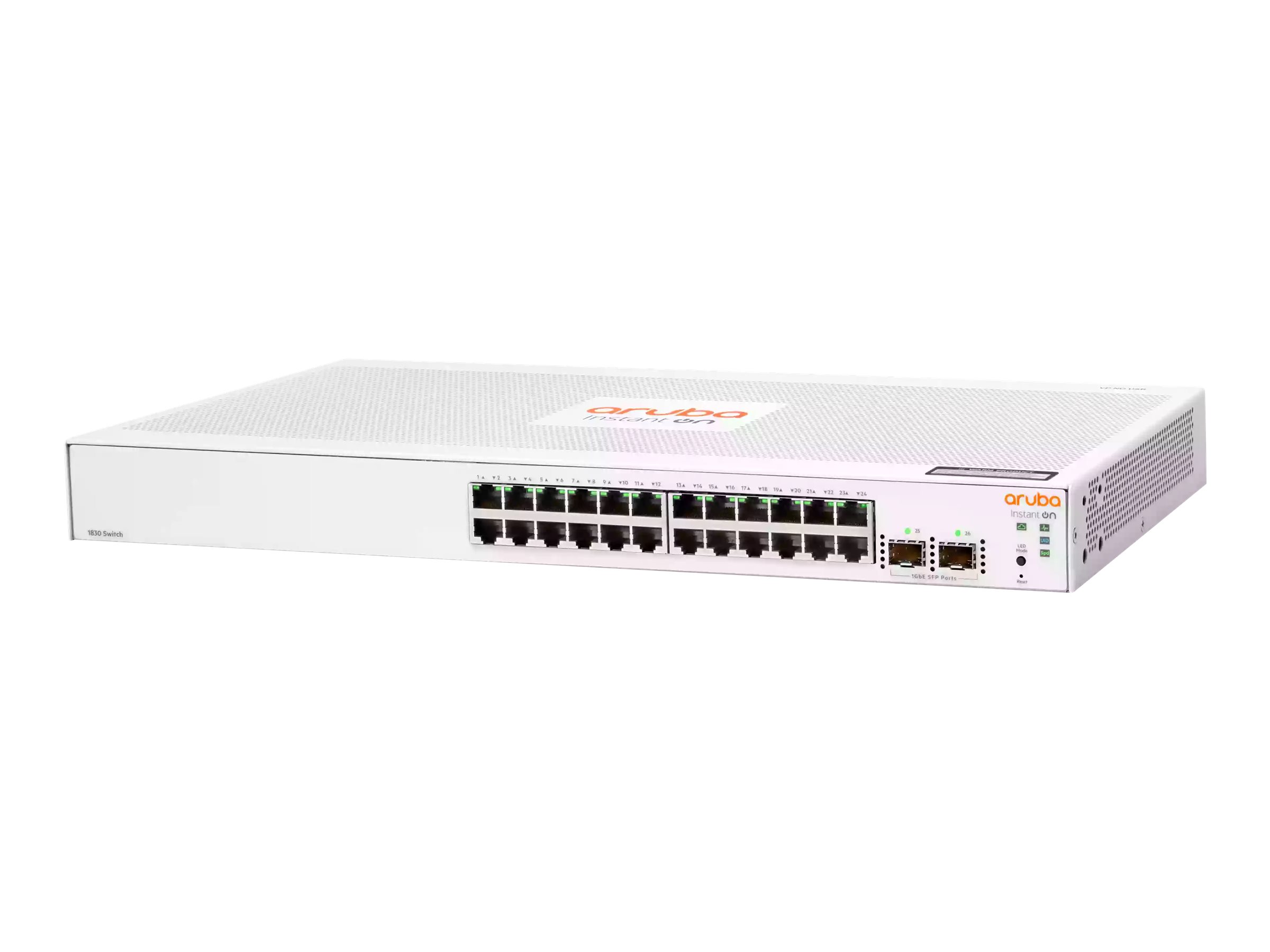 HPE Networking Instant On 1830 24G 2SFP Switch - Switch - managed - PoE