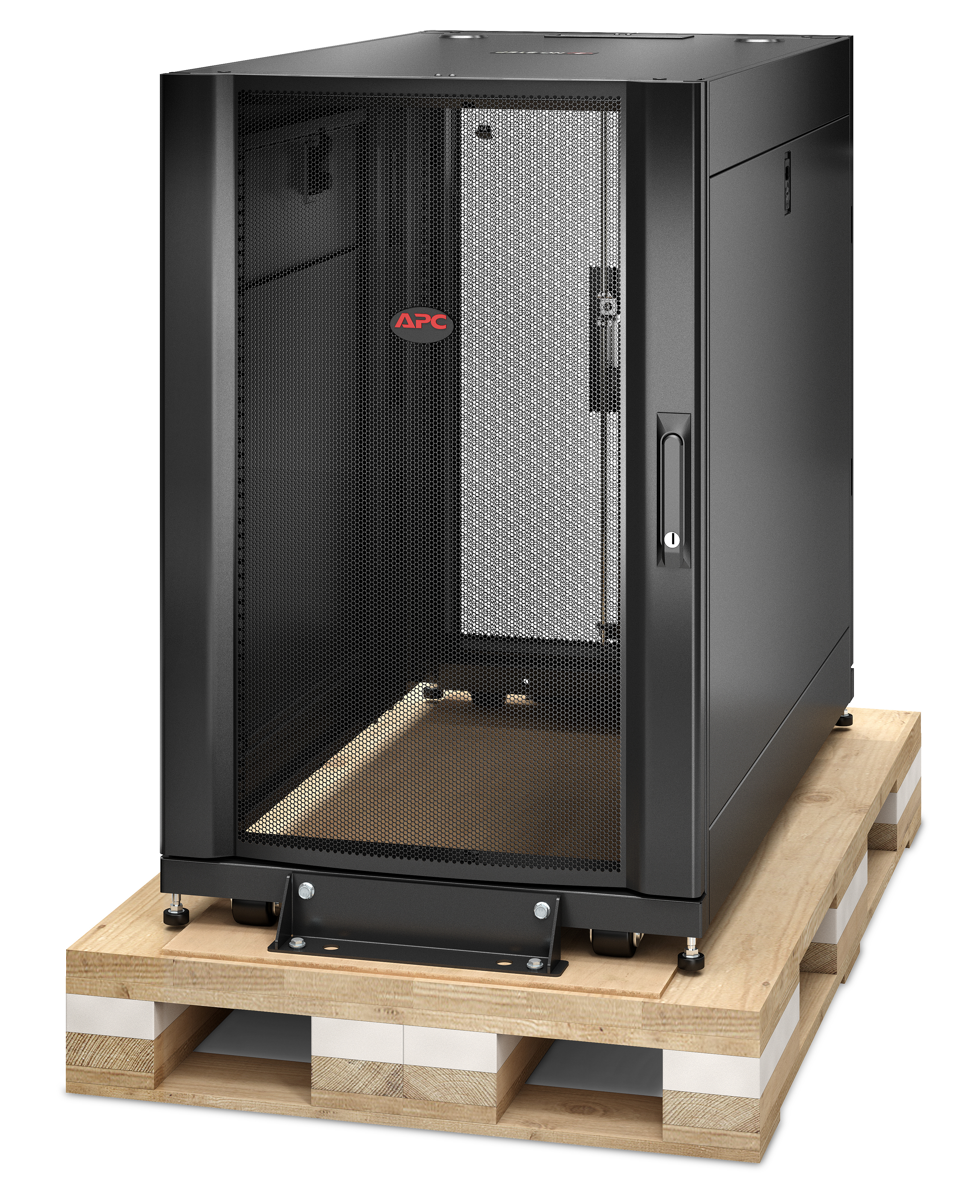 APC NetShelter SX - Schrank Netzwerkschrank - Schwarz - 18U - 48.3 cm (19")