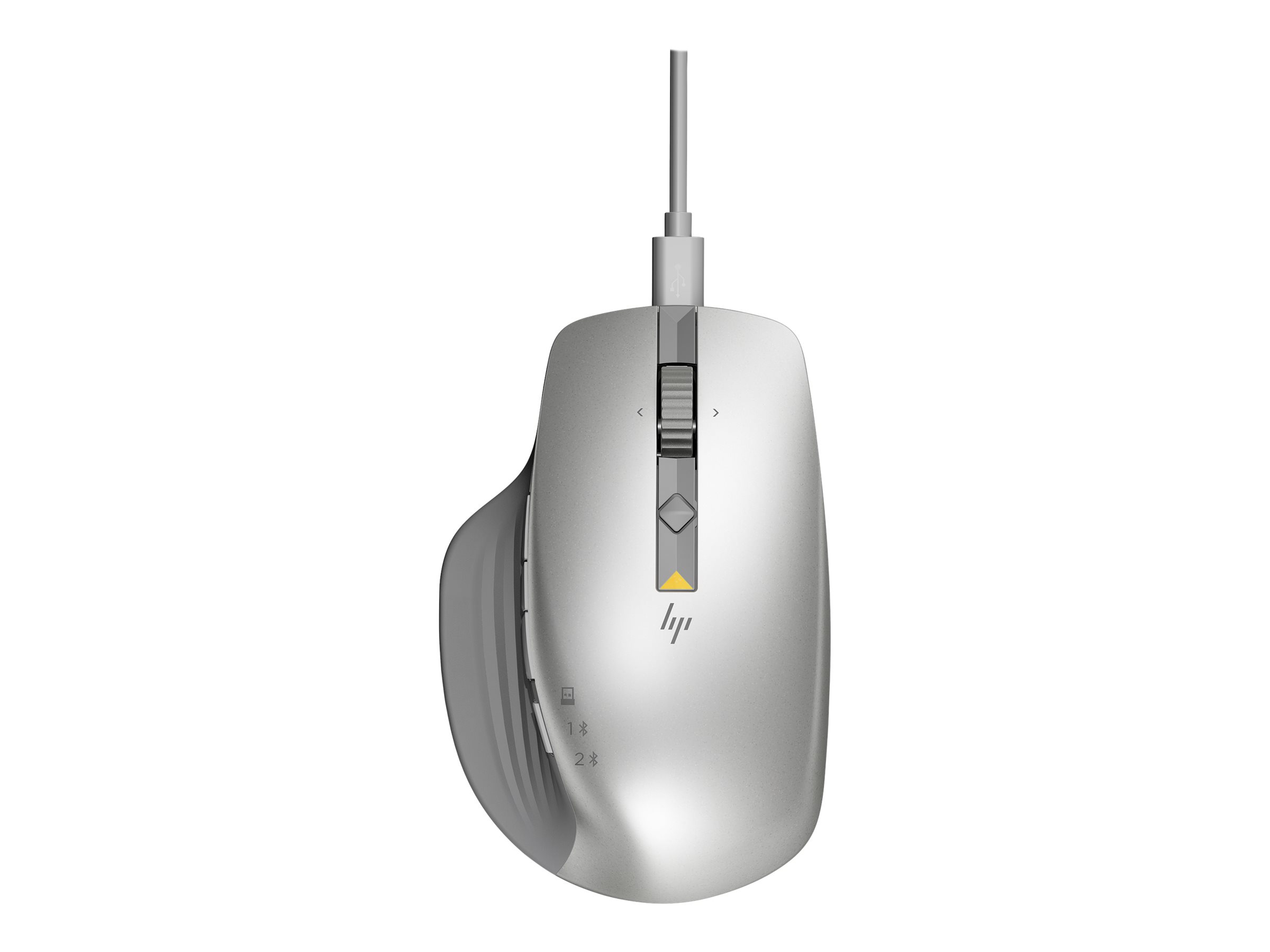 HP 930 Creator Wireless-Maus, rechts, Bluetooth, 3000 DPI, Silber