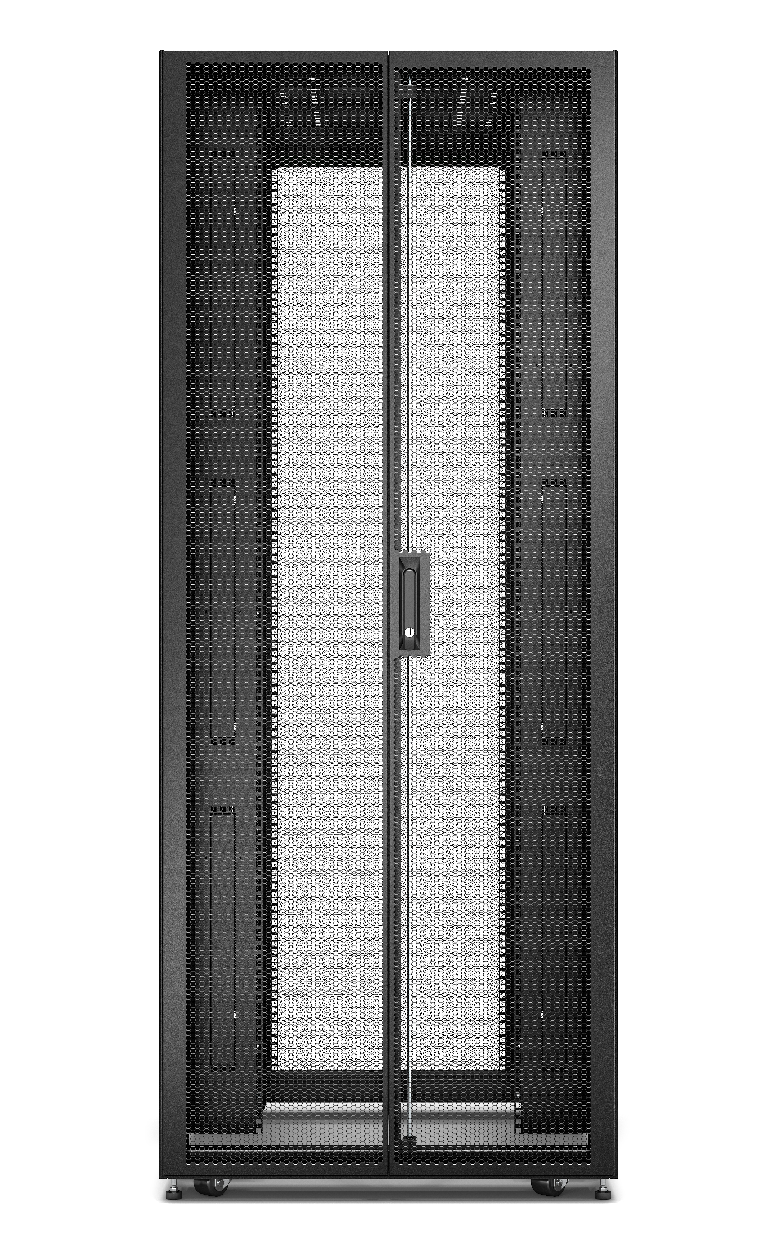 APC Easy Rack - Schrank Netzwerkschrank - Schwarz - 42HE - 48.3 cm (19")