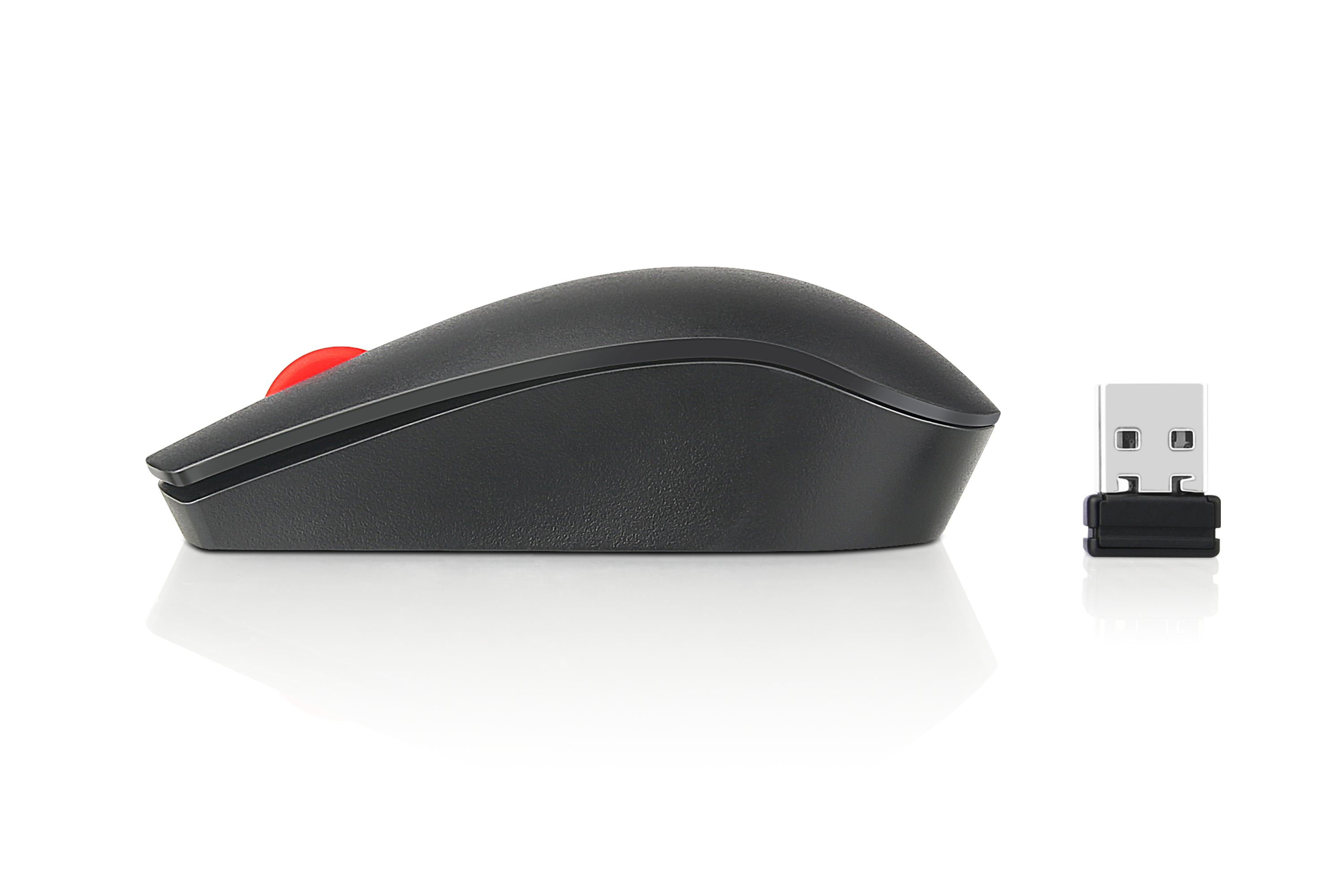 Lenovo ThinkPad Essential Wireless Mouse - Maus - optisch - 3 Tasten - kabellos - 2.4 GHz - kabelloser Empfänger (USB)