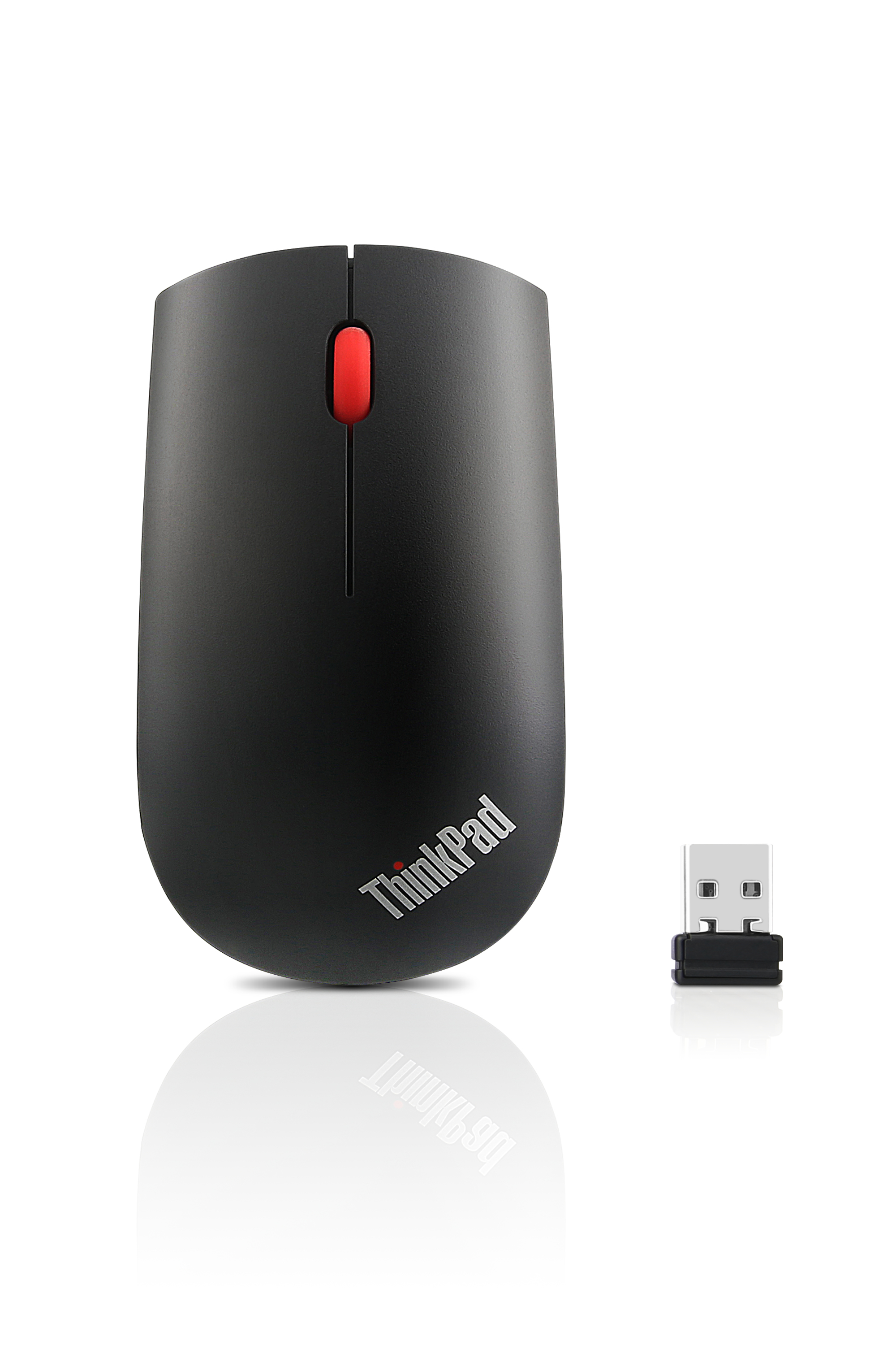 Lenovo ThinkPad Essential Wireless Mouse - Maus - optisch - 3 Tasten - kabellos - 2.4 GHz - kabelloser Empfänger (USB)