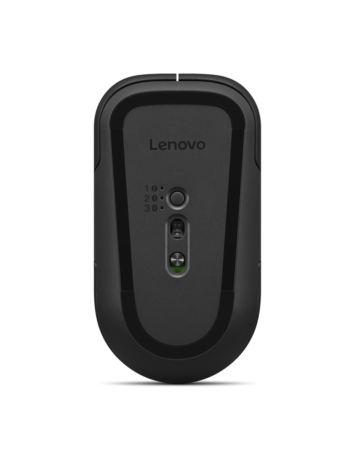 Lenovo Pro Plus 6050 - Maus - Multi-Mode - optisch - 6 Tasten - kabellos - Bluetooth 5.3, 2.4 GHz - kabelloser Empfänger (USB)
