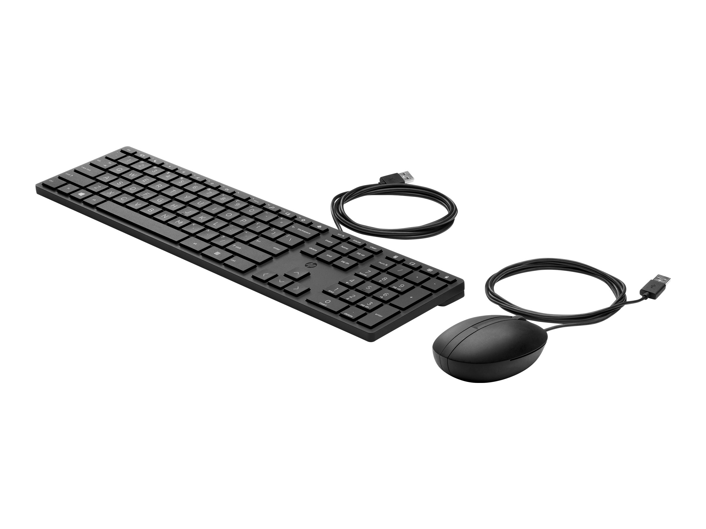 HP Desktop 320MK - Tastatur-und-Maus-Set - Dänisch