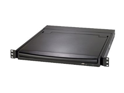 APC LCD Console - KVM-Konsole mit KVM-Switch - 8 Anschlüsse - PS/2 - 43.2 cm (17")
