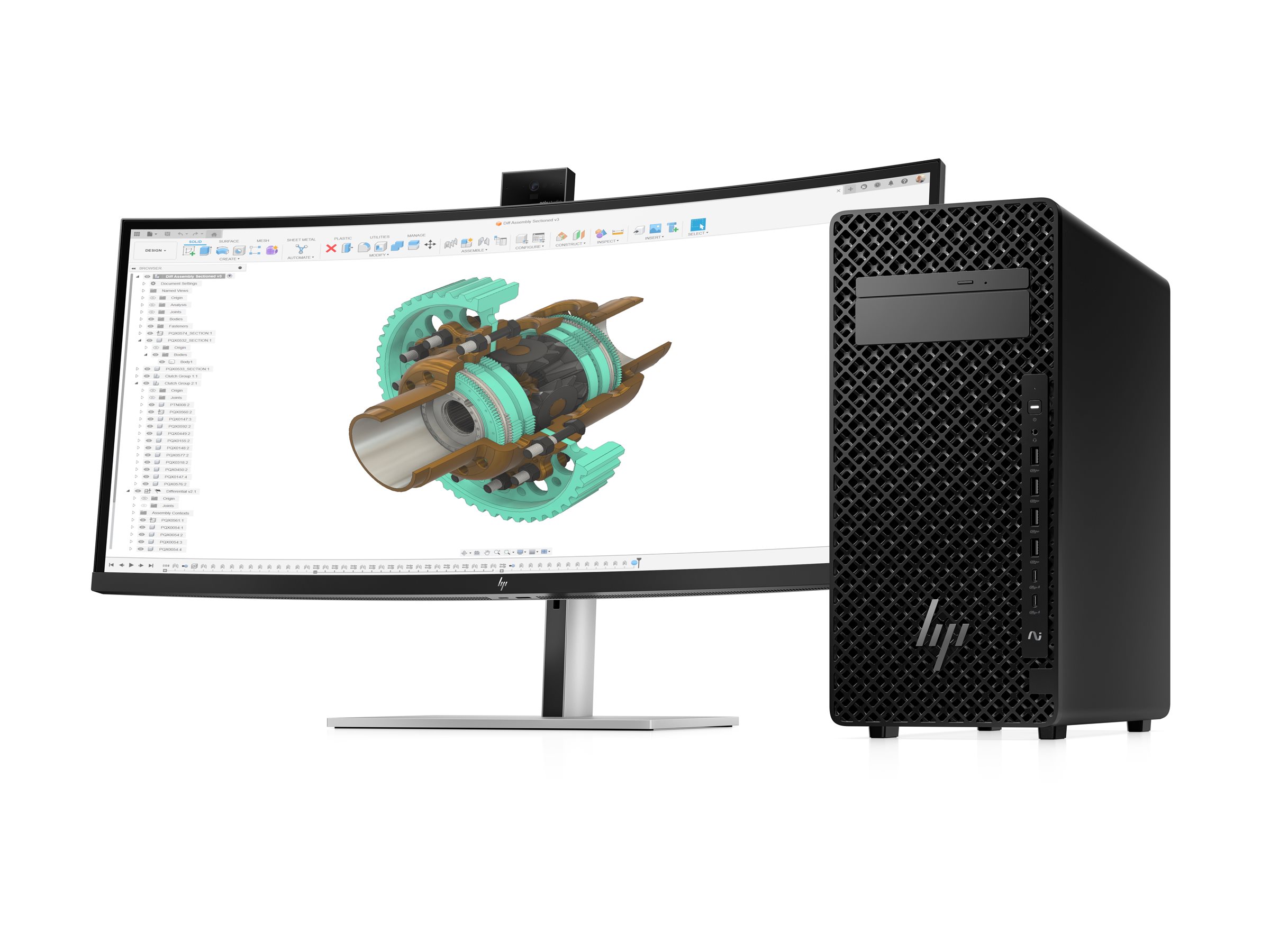 HP Workstation Z2 G1i - Tower - 4U - 1 x Core