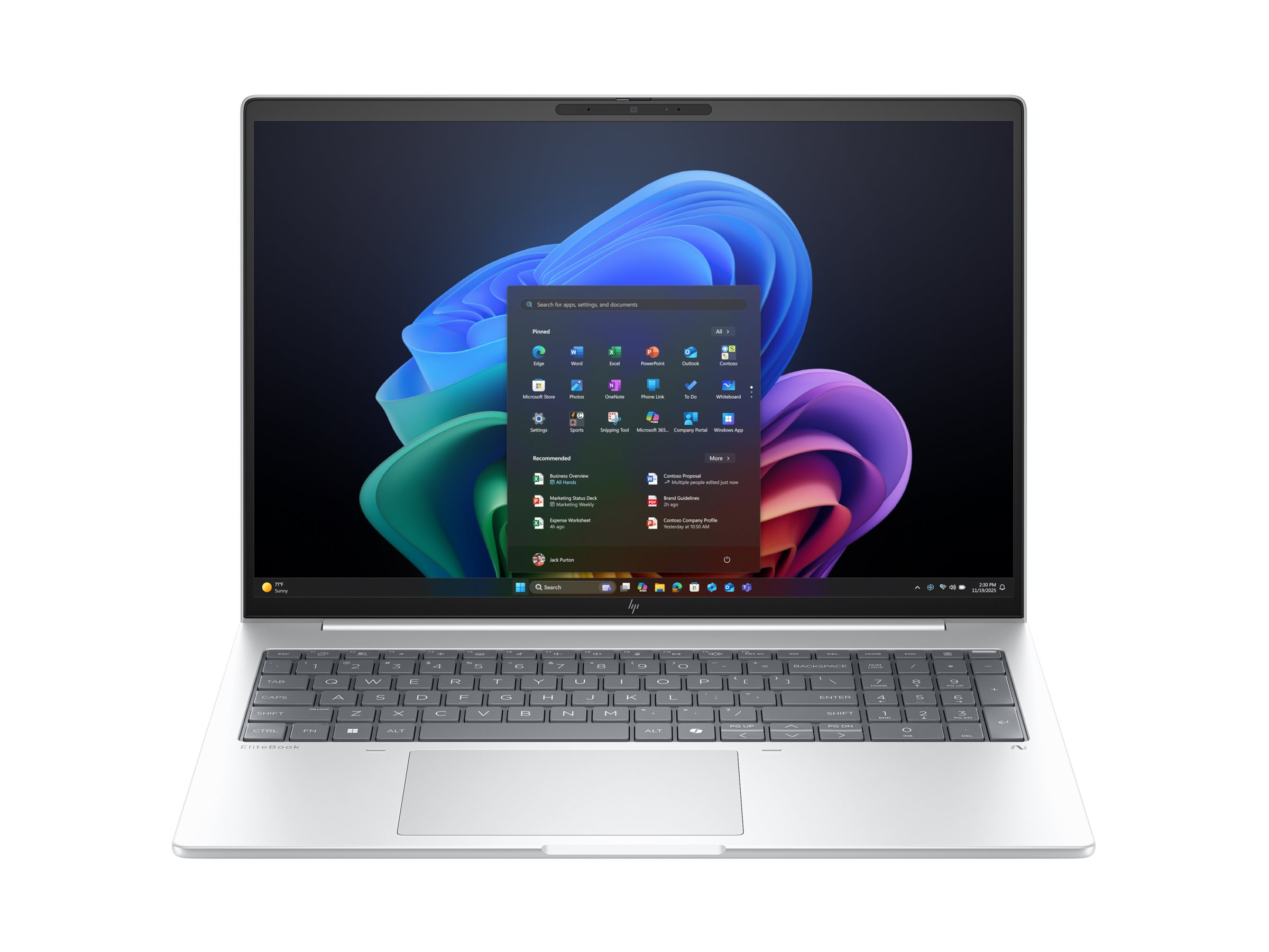 HP EliteBook 8 G1i Notebook Next Gen AI - Intel Core Ultra 5 228V / 2.1 GHz - Win 11 Pro - Arc Graphics 130V - 32 GB RAM - 1 TB SSD NVMe - 40.6 cm (16")