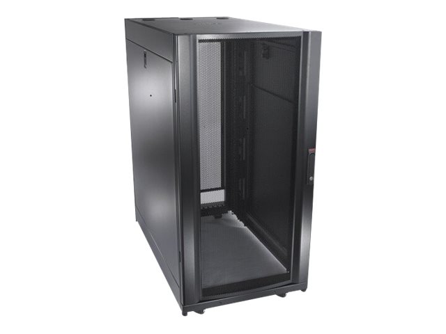 APC NetShelter SX - Shock Packaging - Schrank - Schwarz - 24U - 48.3 cm (19")