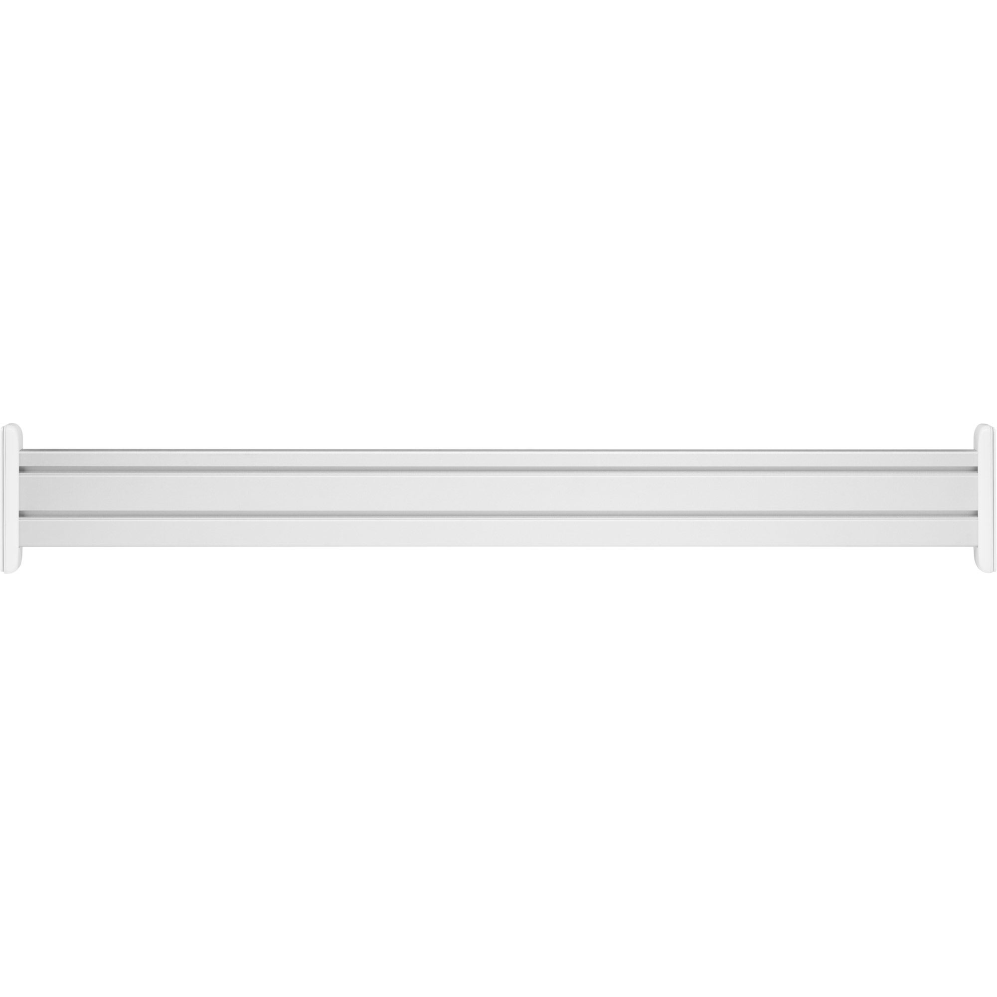 InLine Slatwall Panel Aluminium - für Tischhalterung - 1m