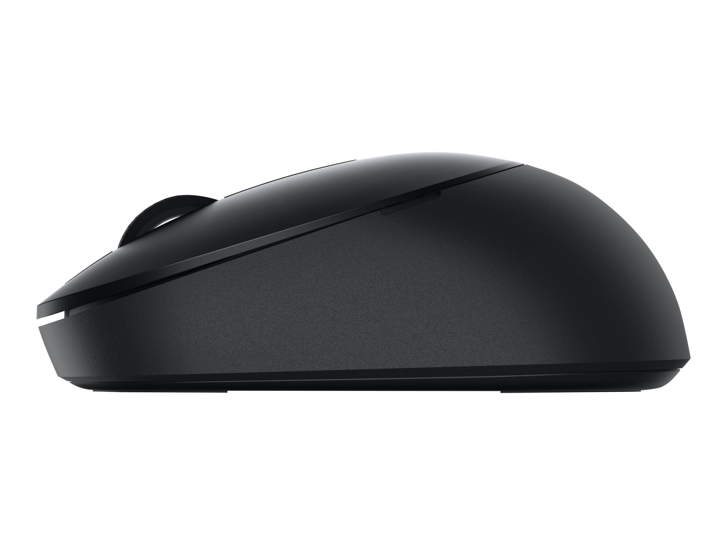 Dell Mobile Wireless-Maus – MS3320W – Schwarz, Beidhändig, Optisch, RF Wireless + Bluetooth, 1600 DPI, Schwarz