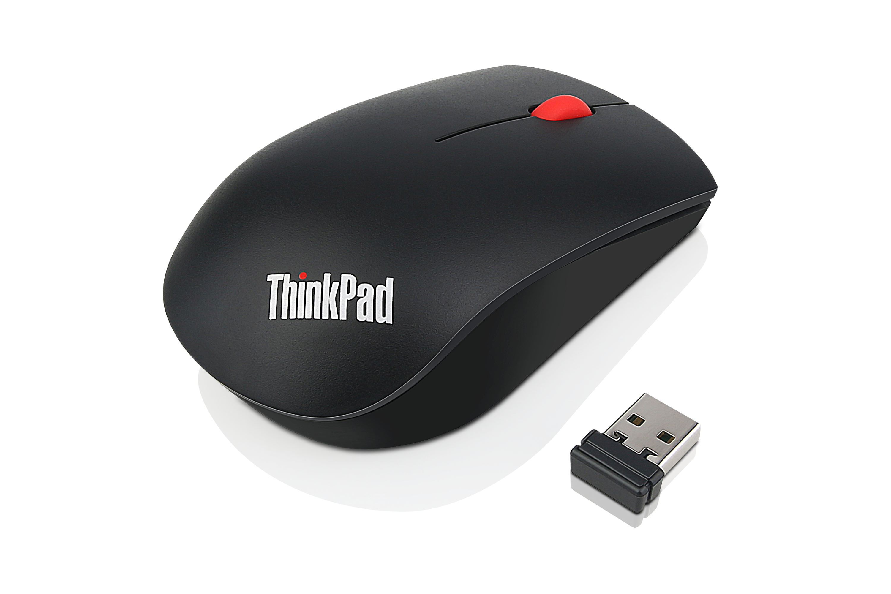 Lenovo ThinkPad Essential Wireless Mouse - Maus - optisch - 3 Tasten - kabellos - 2.4 GHz - kabelloser Empfänger (USB)