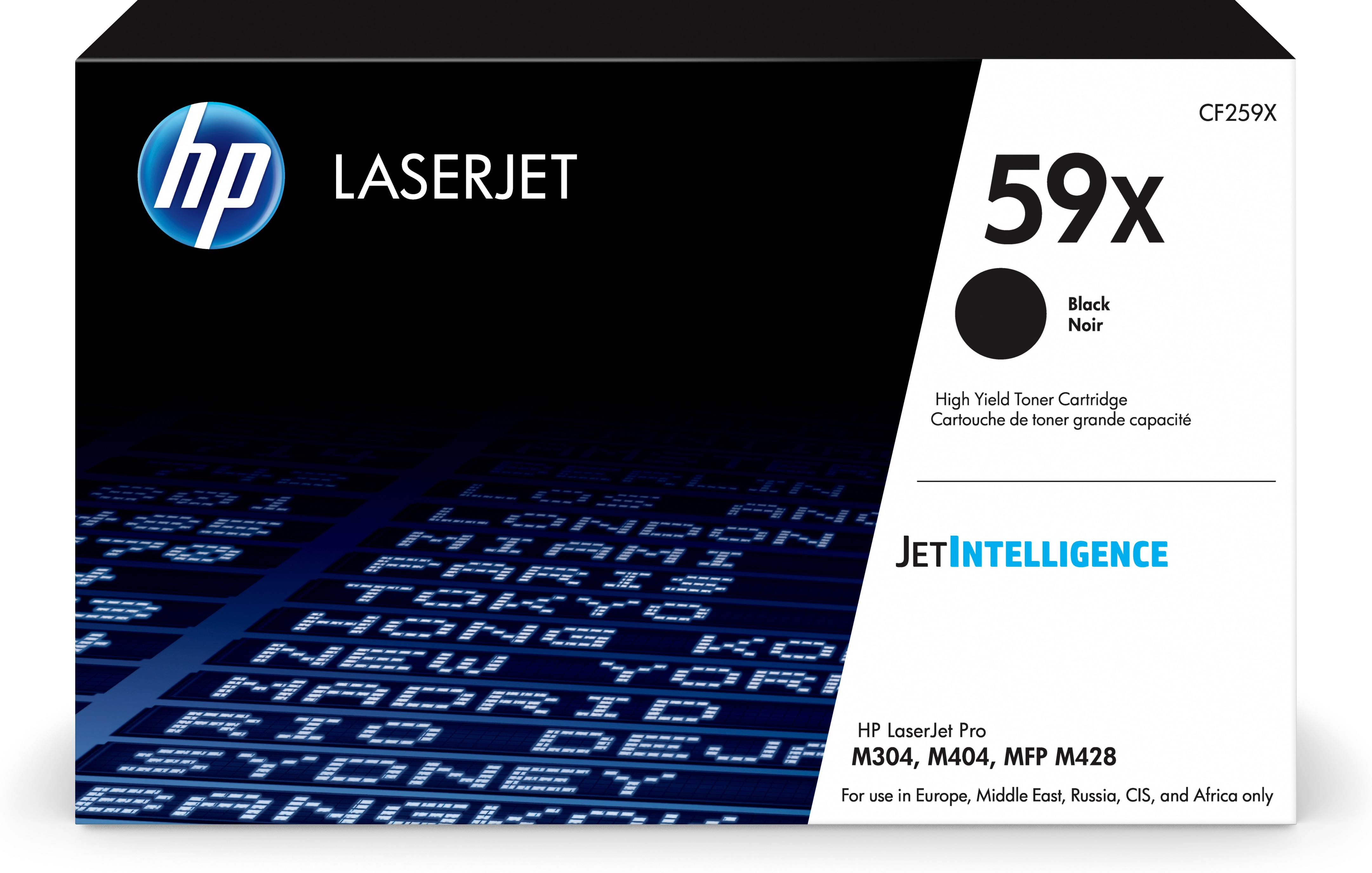 HP 59X - Hohe Ergiebigkeit - Schwarz - original - LaserJet - Tonerpatrone (CF259X)