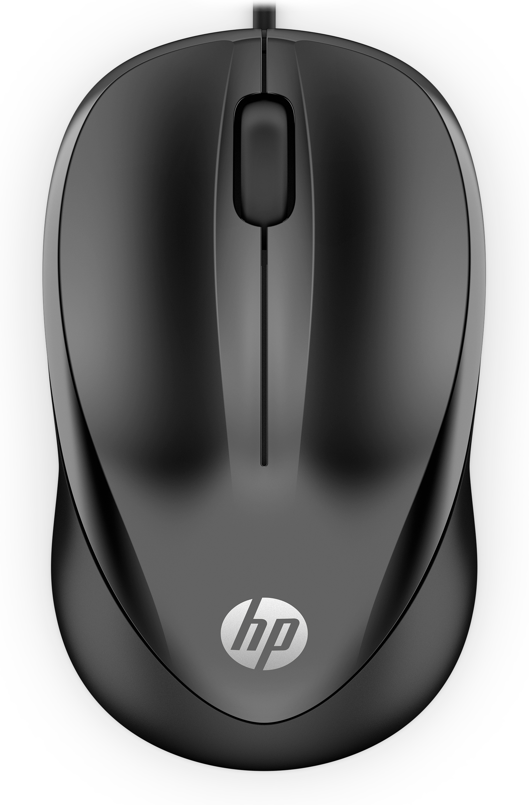 HP Wired Mouse 1000 - Maus - 1.200 dpi