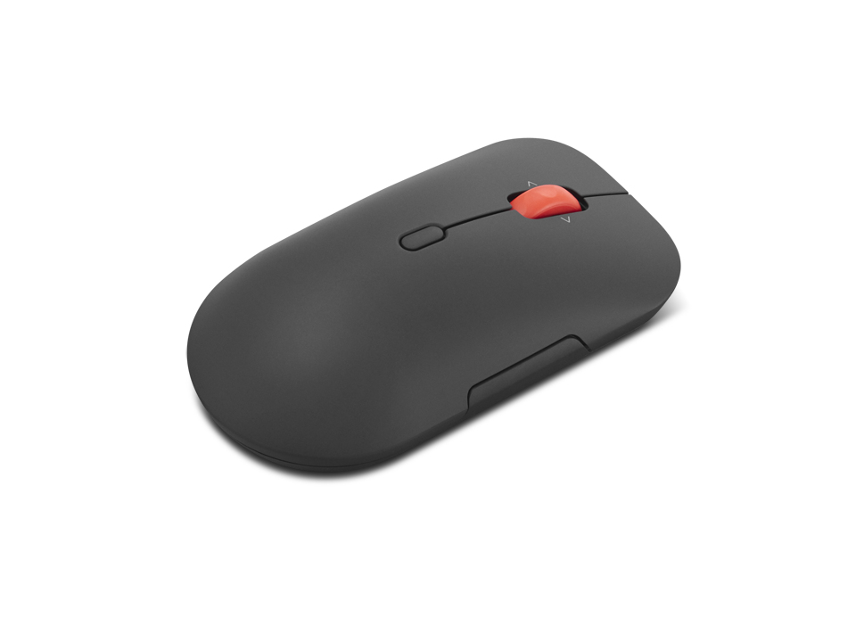 Lenovo Pro Plus 6050 - Maus - Multi-Mode - optisch - 6 Tasten - kabellos - Bluetooth 5.3, 2.4 GHz - kabelloser Empfänger (USB)
