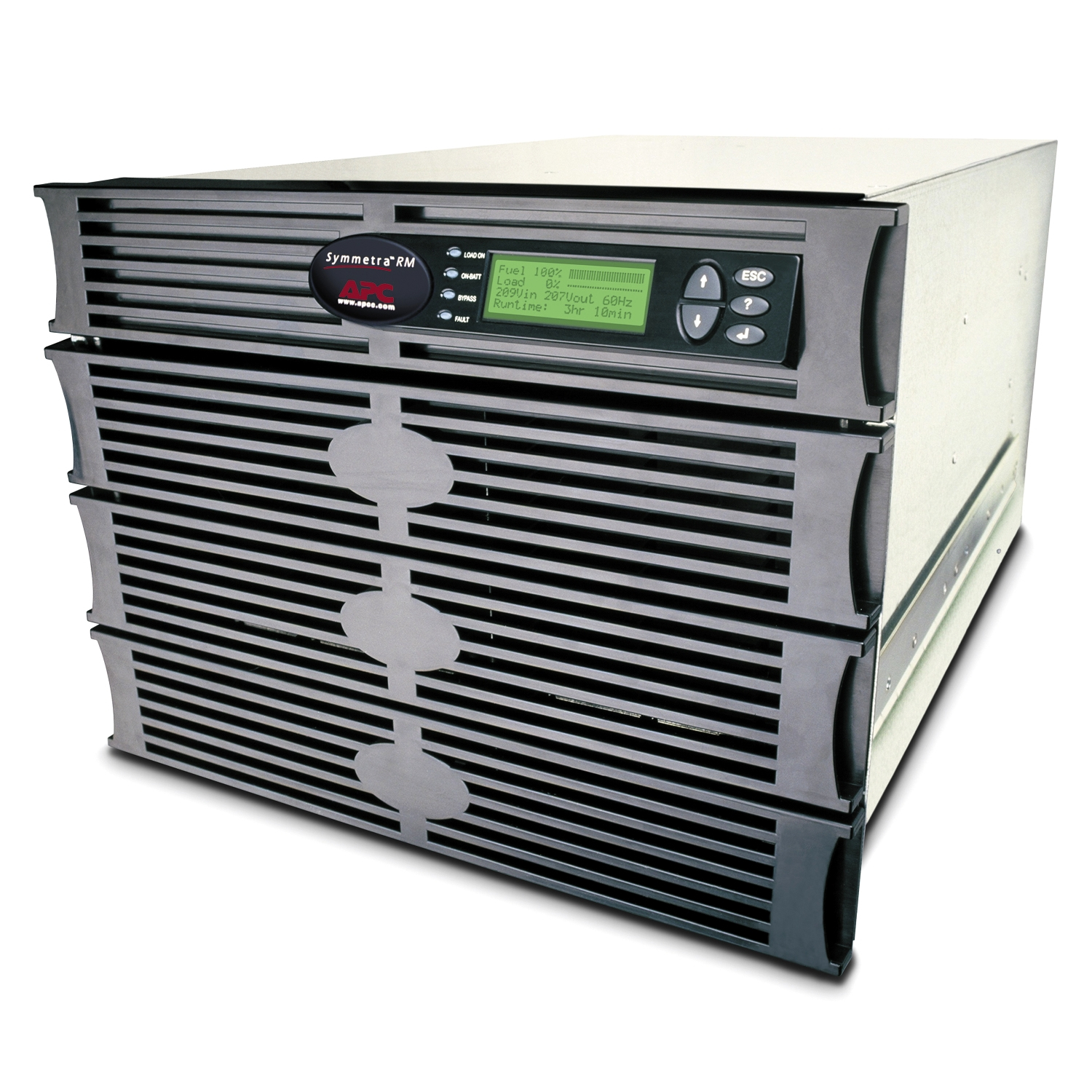 APC Symmetra RM 6 kVA scalable to 6kVA N+1 - Strom - Anordnung (Rack - einbaufähig)