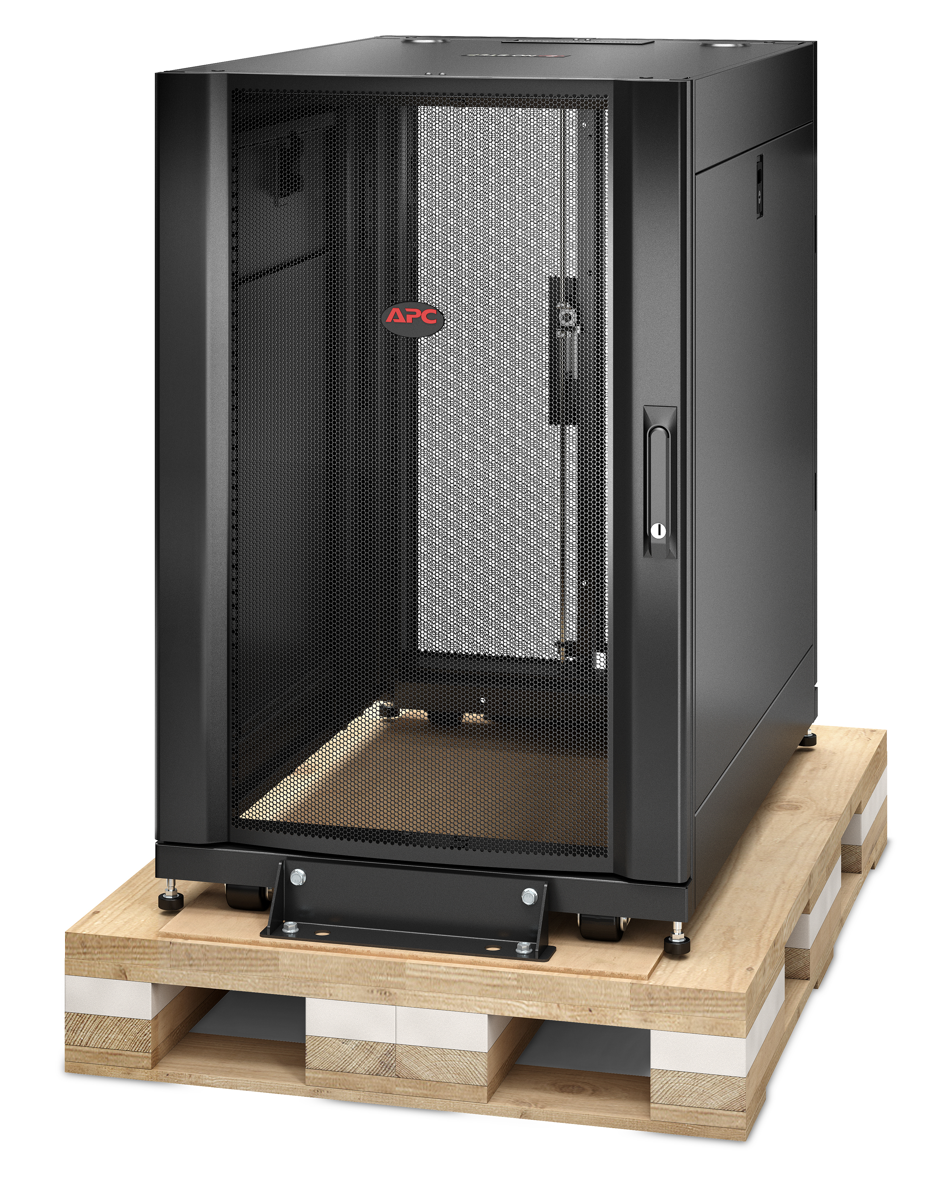 APC NetShelter SX - Schrank Netzwerkschrank - Schwarz - 18U - 48.3 cm (19")