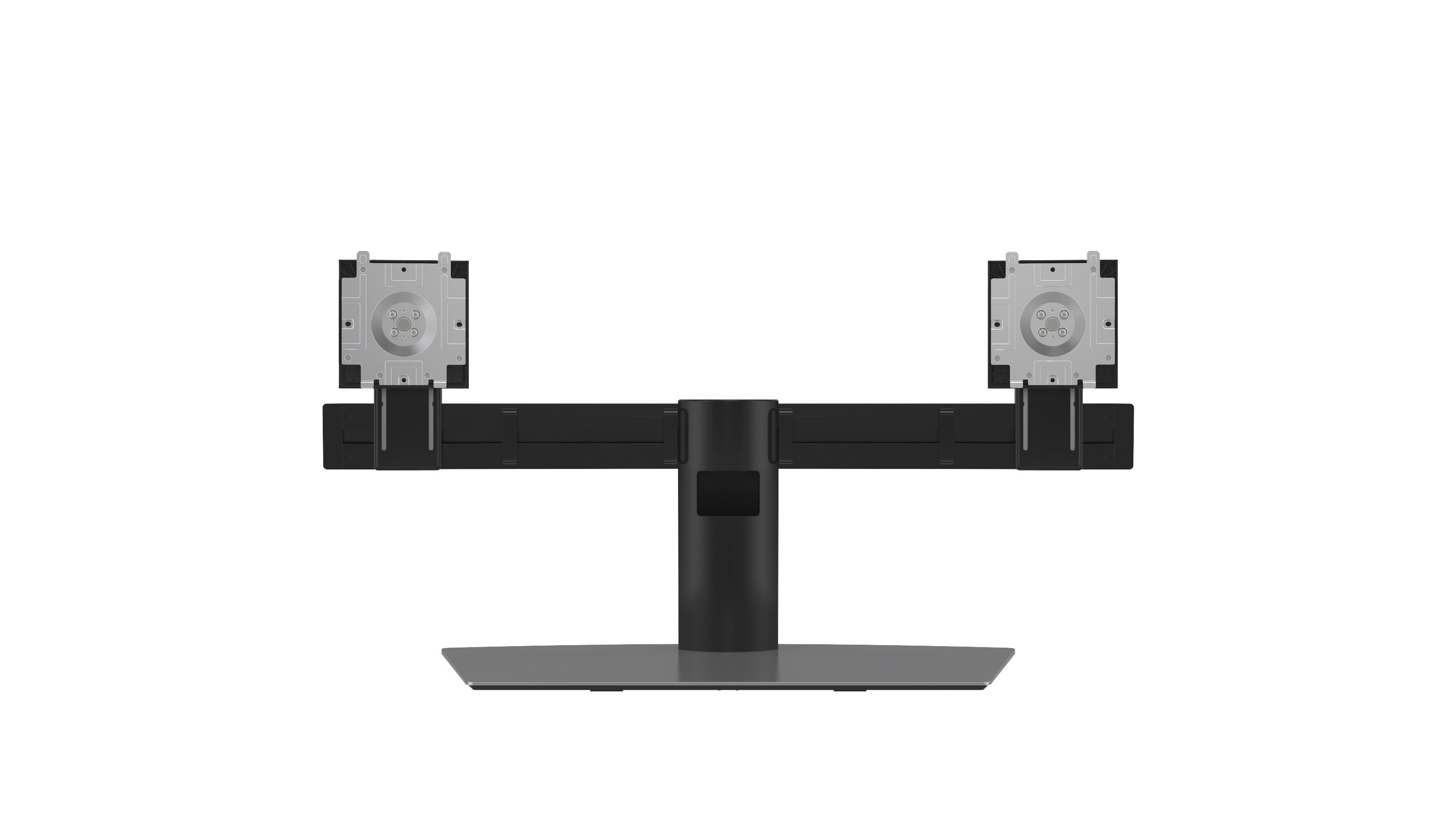 Dell Pro Dual-Monitorstandfuß - MDS19, 6 kg, 48,3 cm (19"), 68,6 cm (27"), 100 x 100 mm, Höhenverstellung, Aluminium, Schwarz