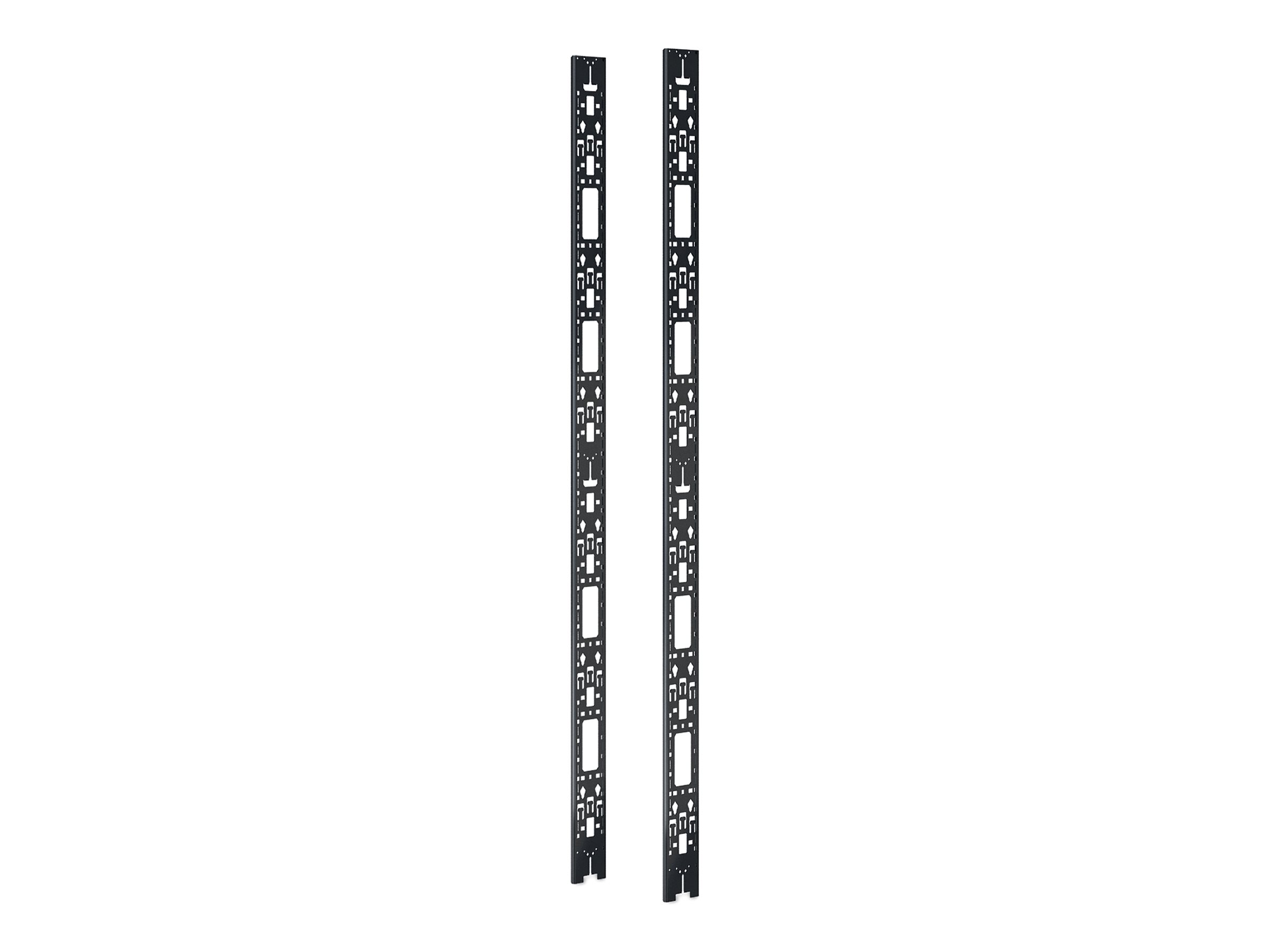 APC Rack - Kabelführungssatz - Schwarz - für