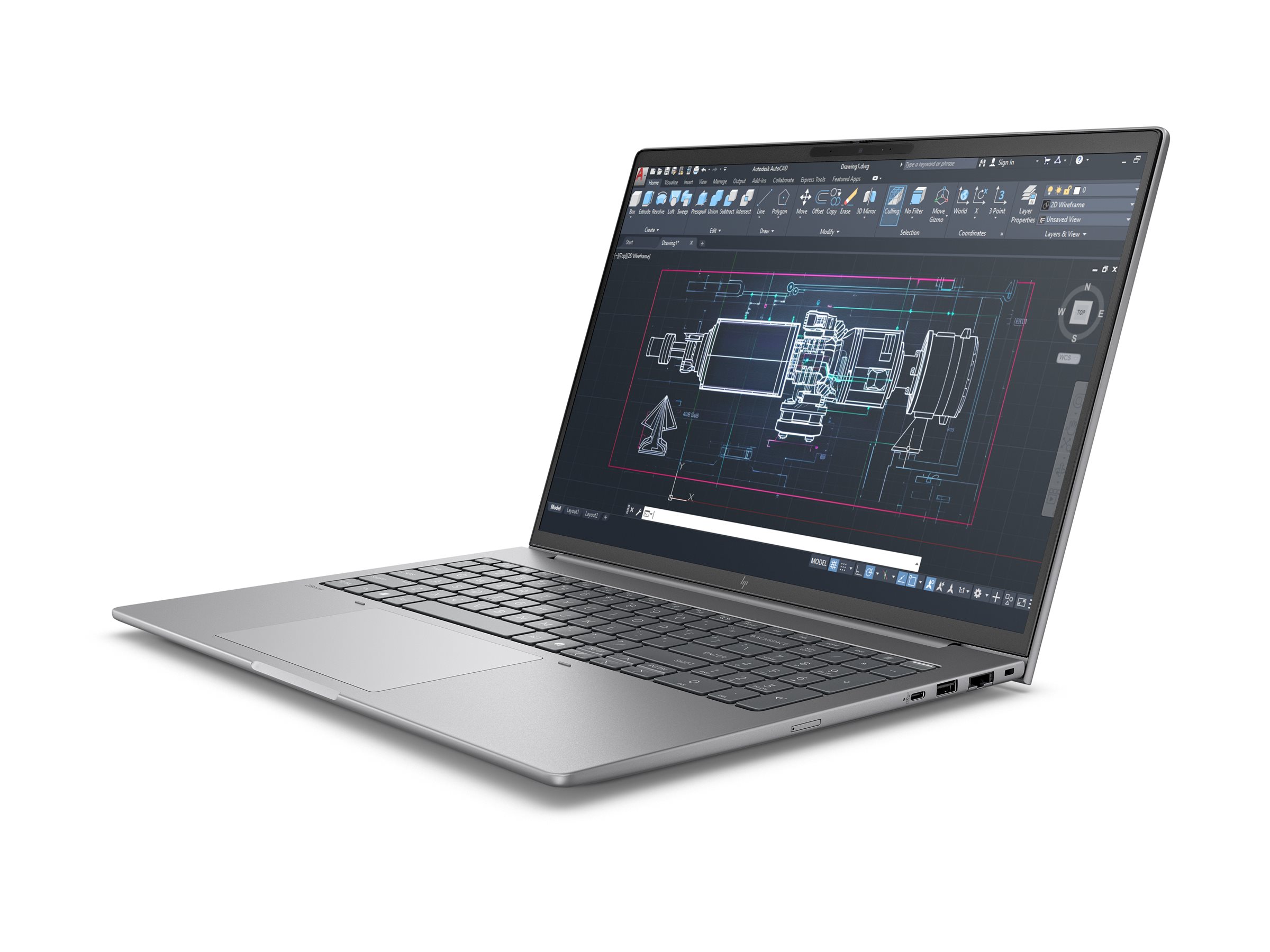 HP ZBook 8 G1i Mobile Workstation - Intel Core Ultra 7 255H / 2 GHz - Win 11 Pro - RTX 500 Ada - 32 GB RAM - 1 TB SSD NVMe, TLC - 40.6 cm (16")
