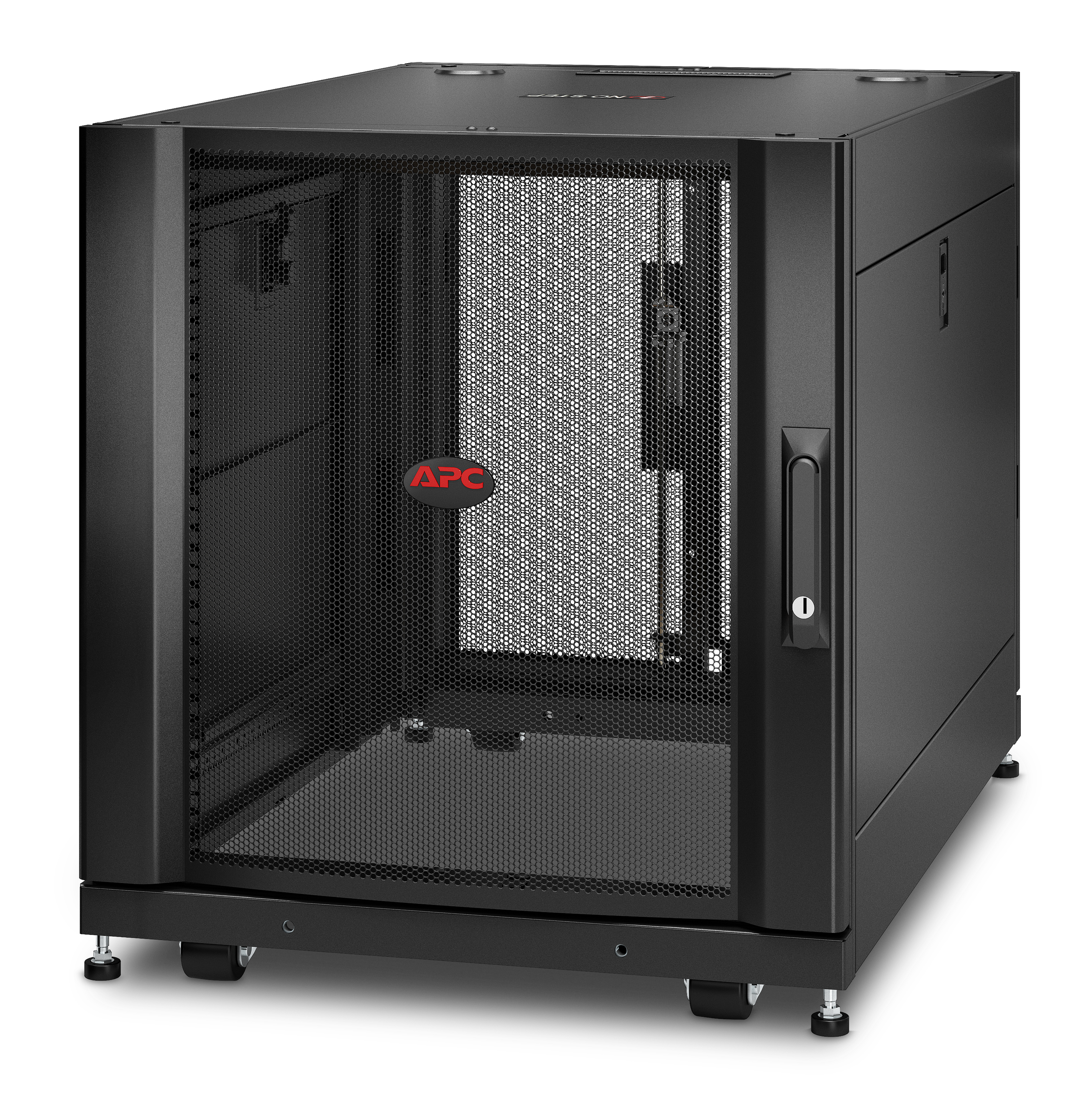 APC NetShelter SX - Schrank Netzwerkschrank - Schwarz - 12U - 48.3 cm (19")