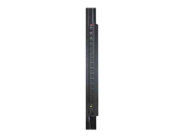 APC Steckdosenleiste (Rack - einbaufähig) - Wechselstrom 120 V - Eingabe, Eingang NEMA L5-20 - Ausgangsanschlüsse: 14 (NEMA 5-15)