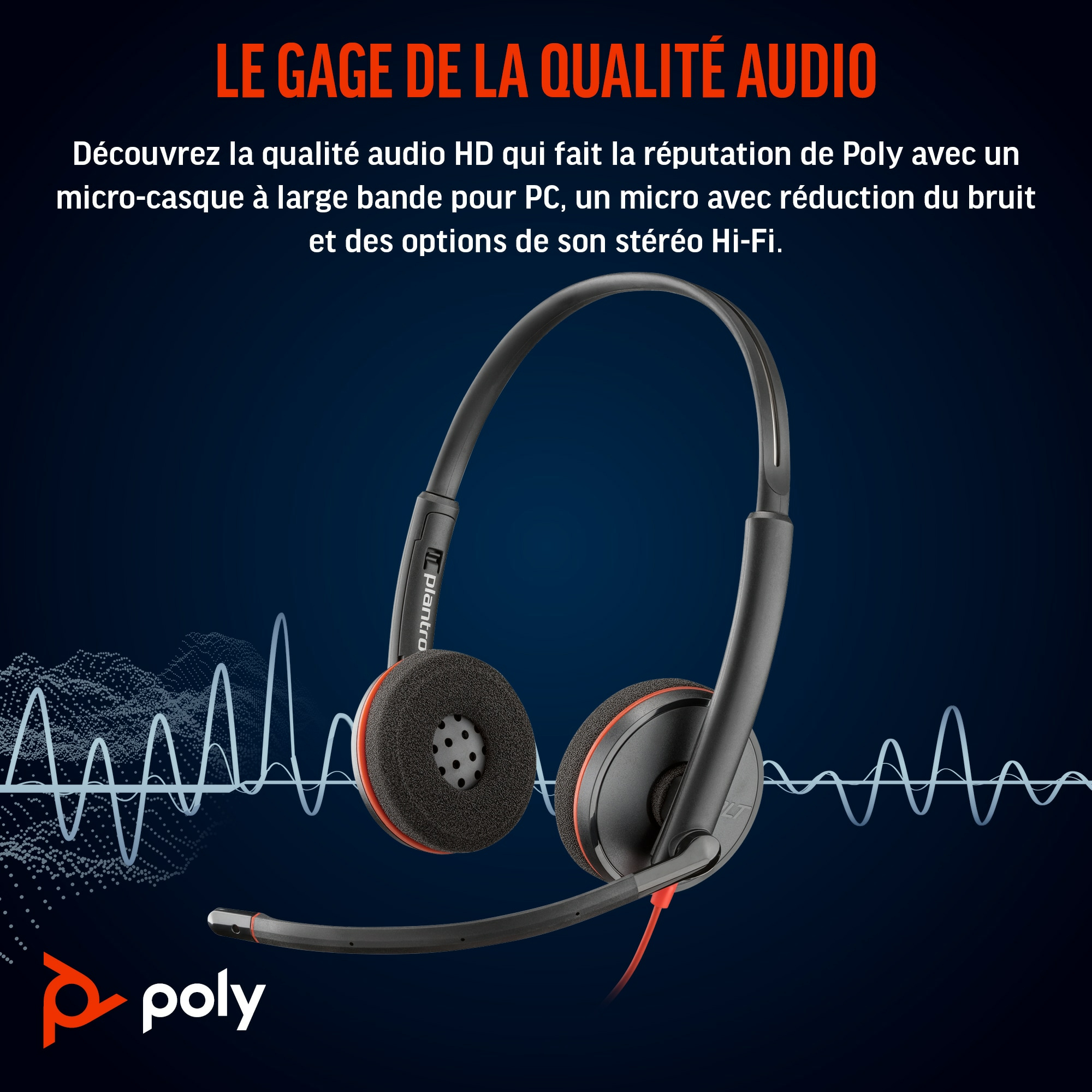 Poly HP Poly Blackwire 3220 - Blackwire 3200 Series