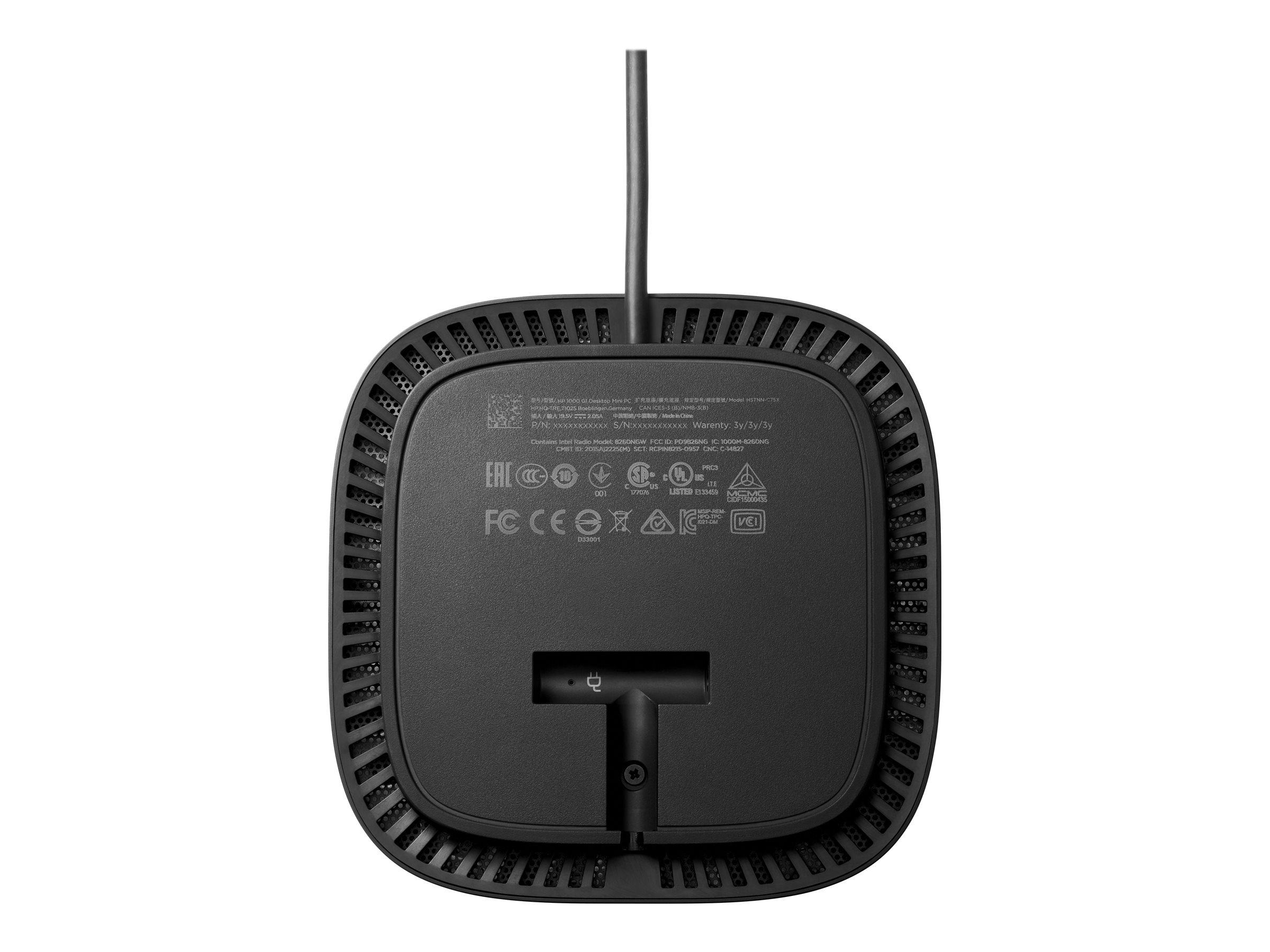 HP USB-C-Dockingstation G5, Kabelgebunden, USB 3.2 Gen 1 (3.1 Gen 1) Type-C, Schwarz, Black, China, Haus