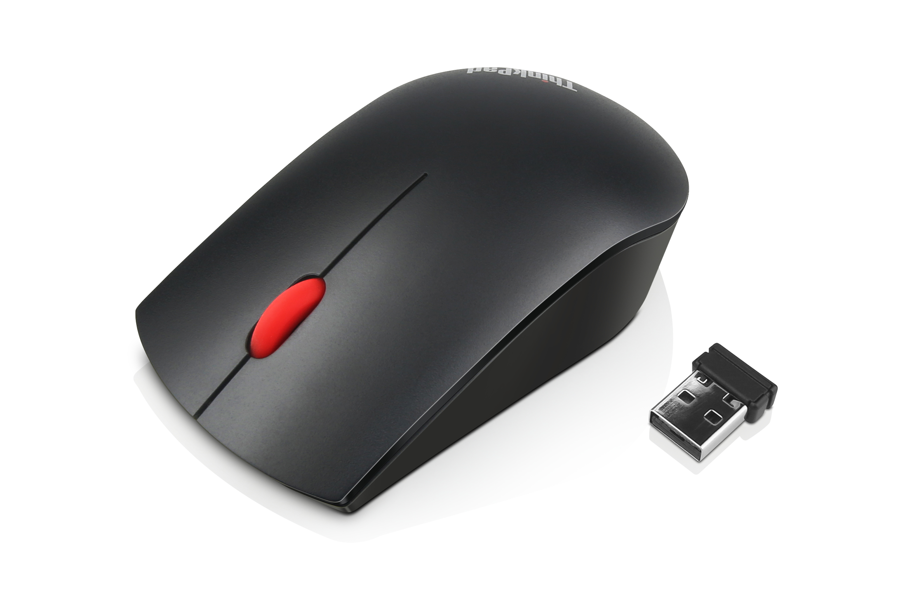 Lenovo ThinkPad Essential Wireless Mouse - Maus - optisch - 3 Tasten - kabellos - 2.4 GHz - kabelloser Empfänger (USB)