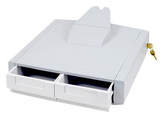 Ergotron Primary Storage Drawer, Double - Montagekomponente (Auszugsmodul)