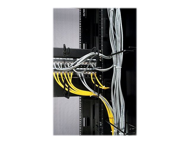 APC Kabel - Organizer - Schwarz - 1U - für