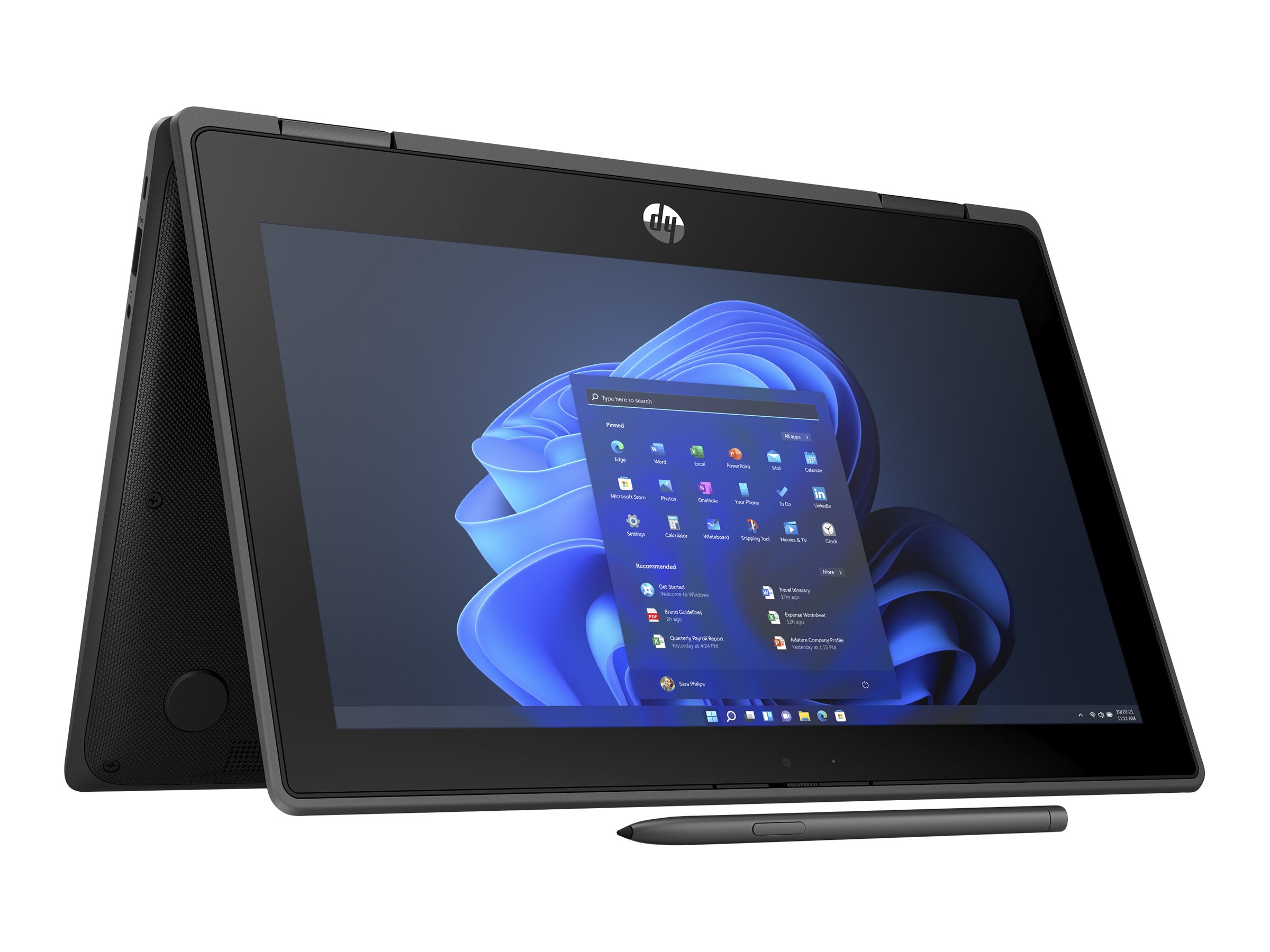 HP Pro x360 Fortis G10, Intel® Core™ i3, 29,5 cm (11.6"), 1366 x 768 Pixel, 8 GB, 256 GB, Windows 11 Pro
