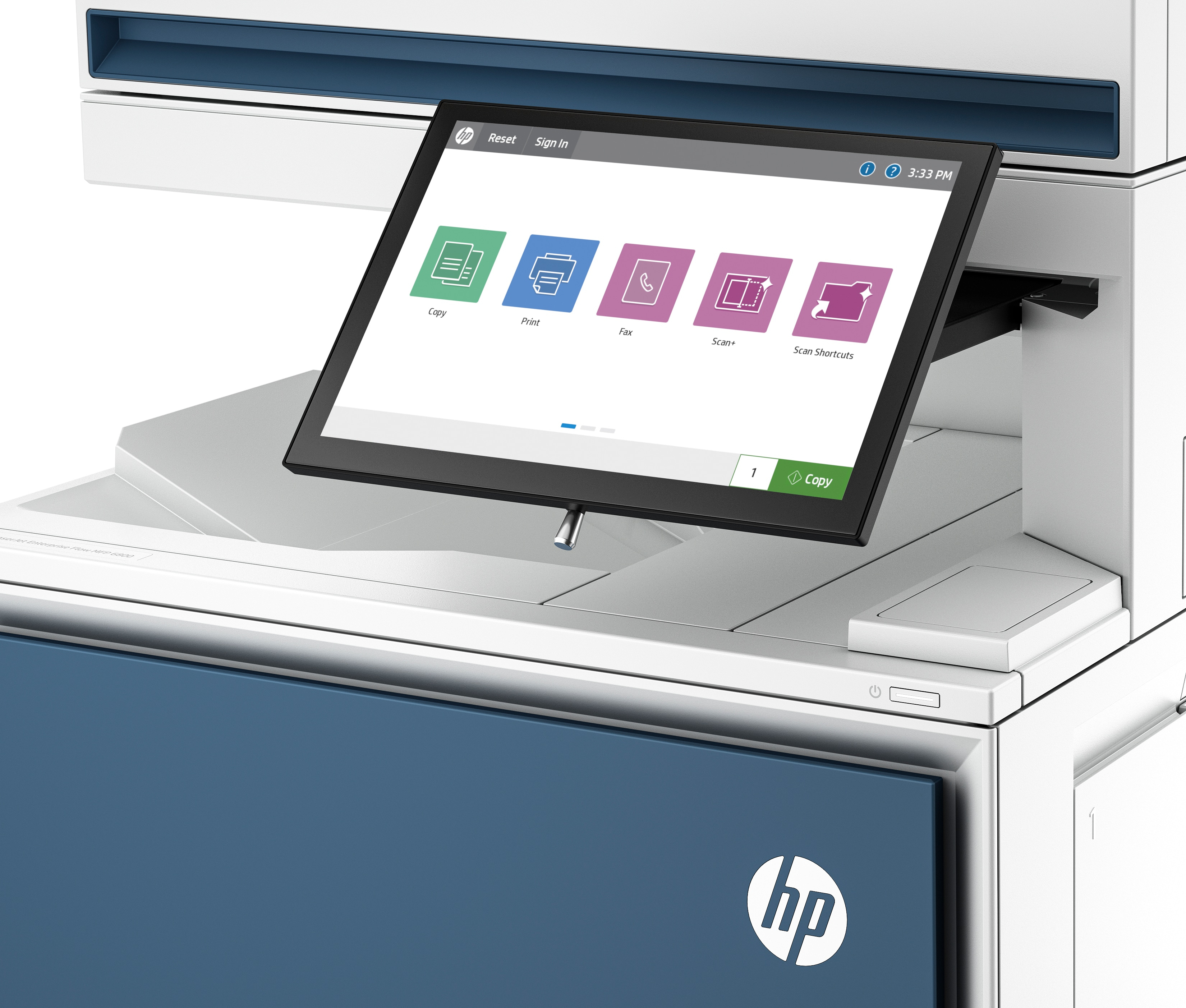 HP LaserJet Enterprise Flow MFP 6800zf - Multifunktionsdrucker - Farbe - Laser - Legal (216 x 356 mm)