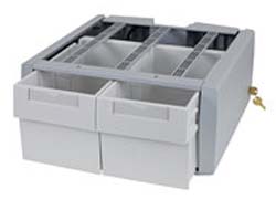 Ergotron StyleView SV43/44 Series Supplemental Double Tall - Montagekomponente (2 Schubladen Modul)