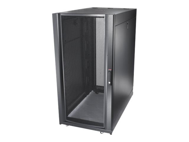 APC NetShelter SX - Shock Packaging - Schrank - Schwarz - 24U - 48.3 cm (19")