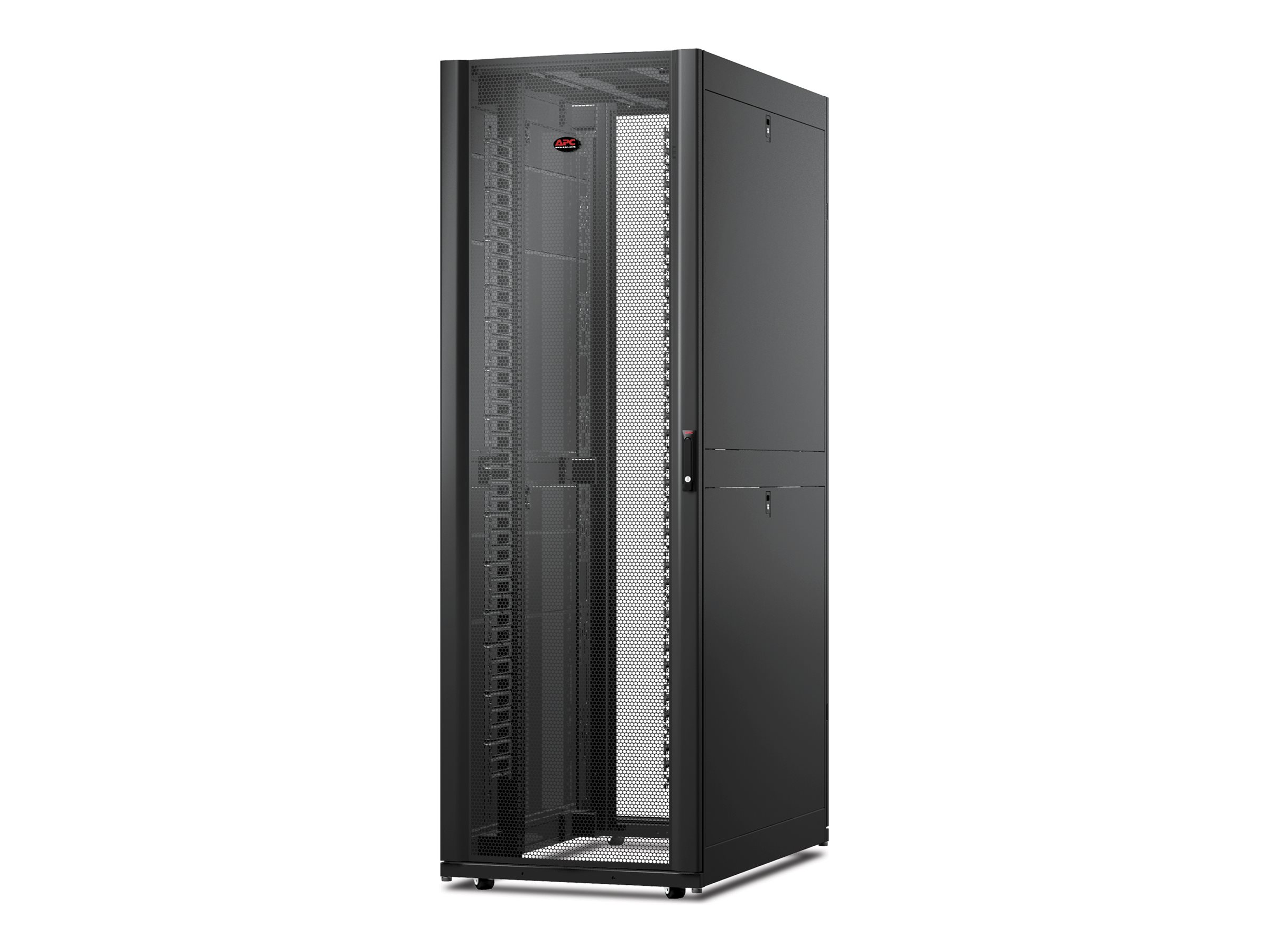 APC NetShelter SX Networking Enclosure with Sides - Schrank - Schwarz - 48U - 48.3 cm (19")