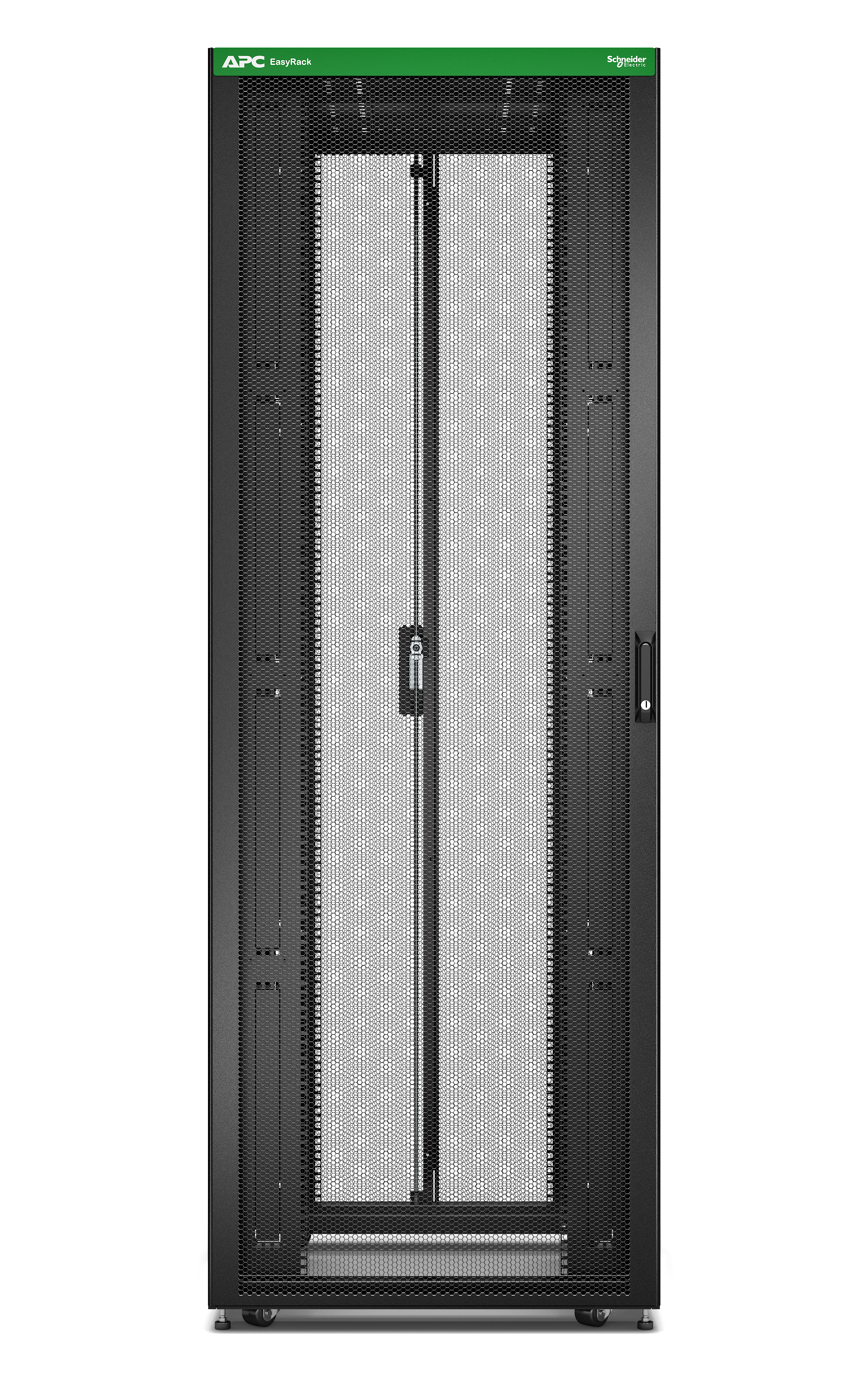 APC Easy Rack - Schrank Netzwerkschrank - Schwarz - 48U - 48.3 cm (19")