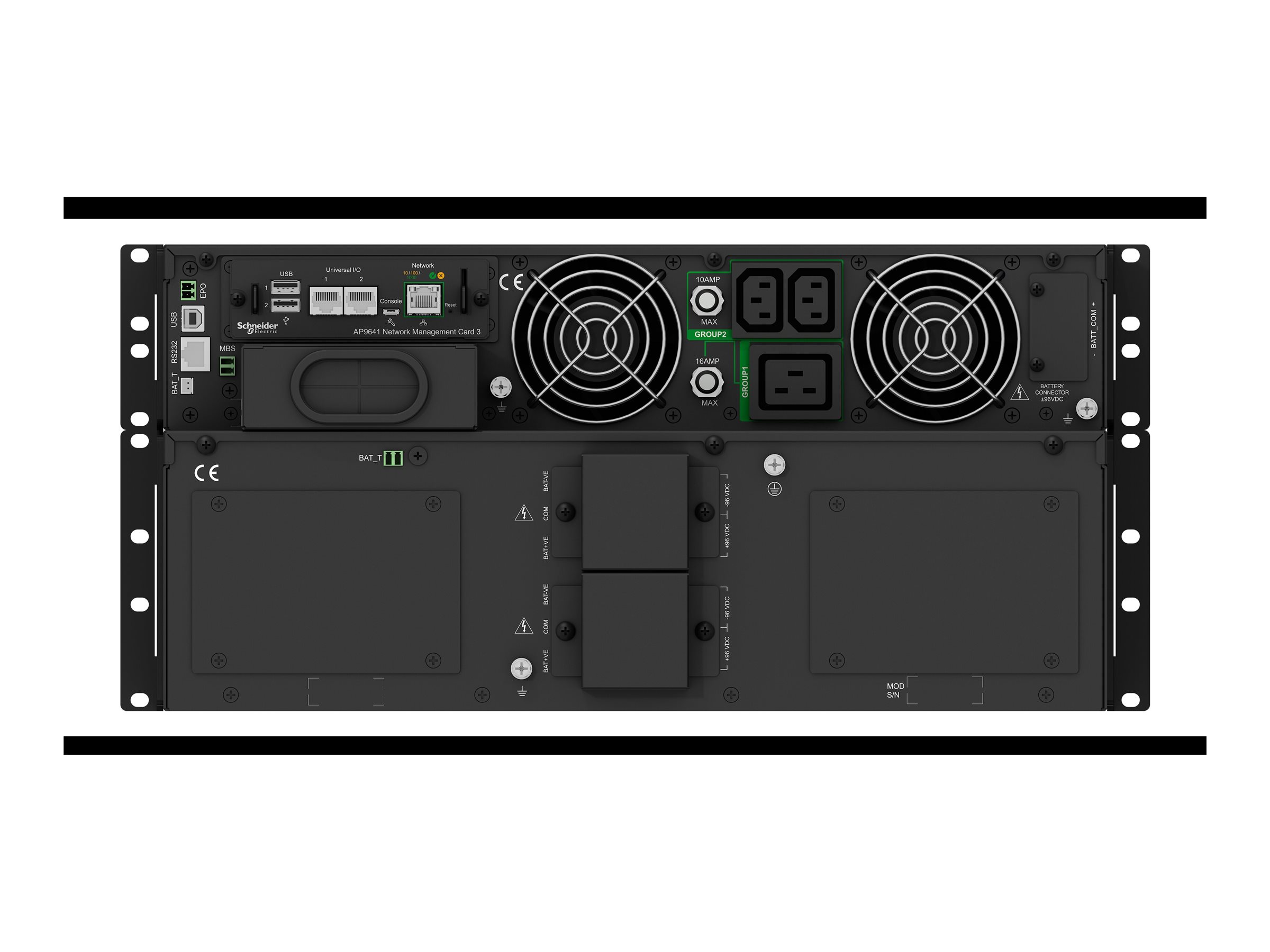 APC Smart-UPS RT SRTG8KXLI - USV (Rack - einbaufähig) - Online-USV