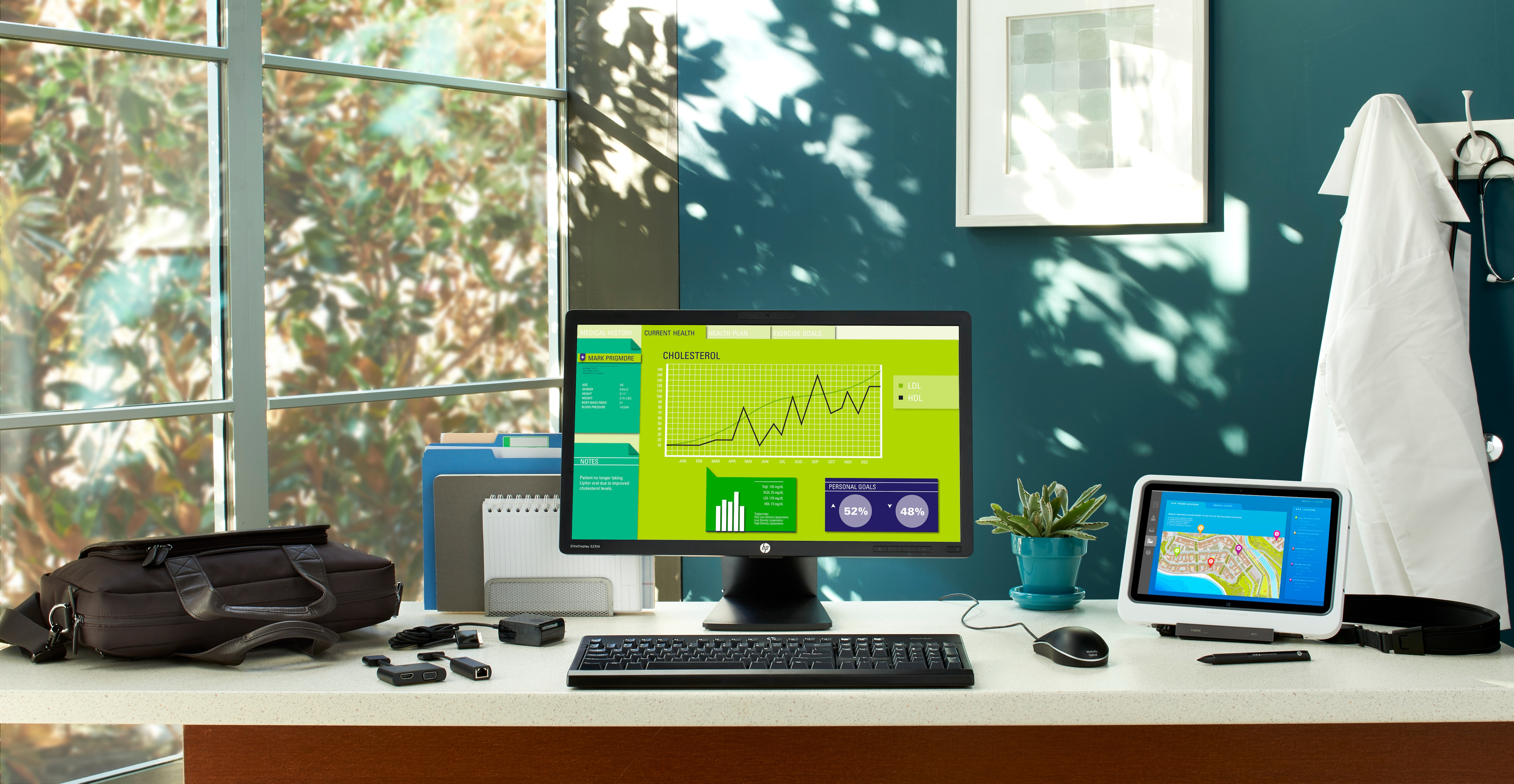 HP  Videoadapter - HD-15 (VGA) weiblich zu HDMI