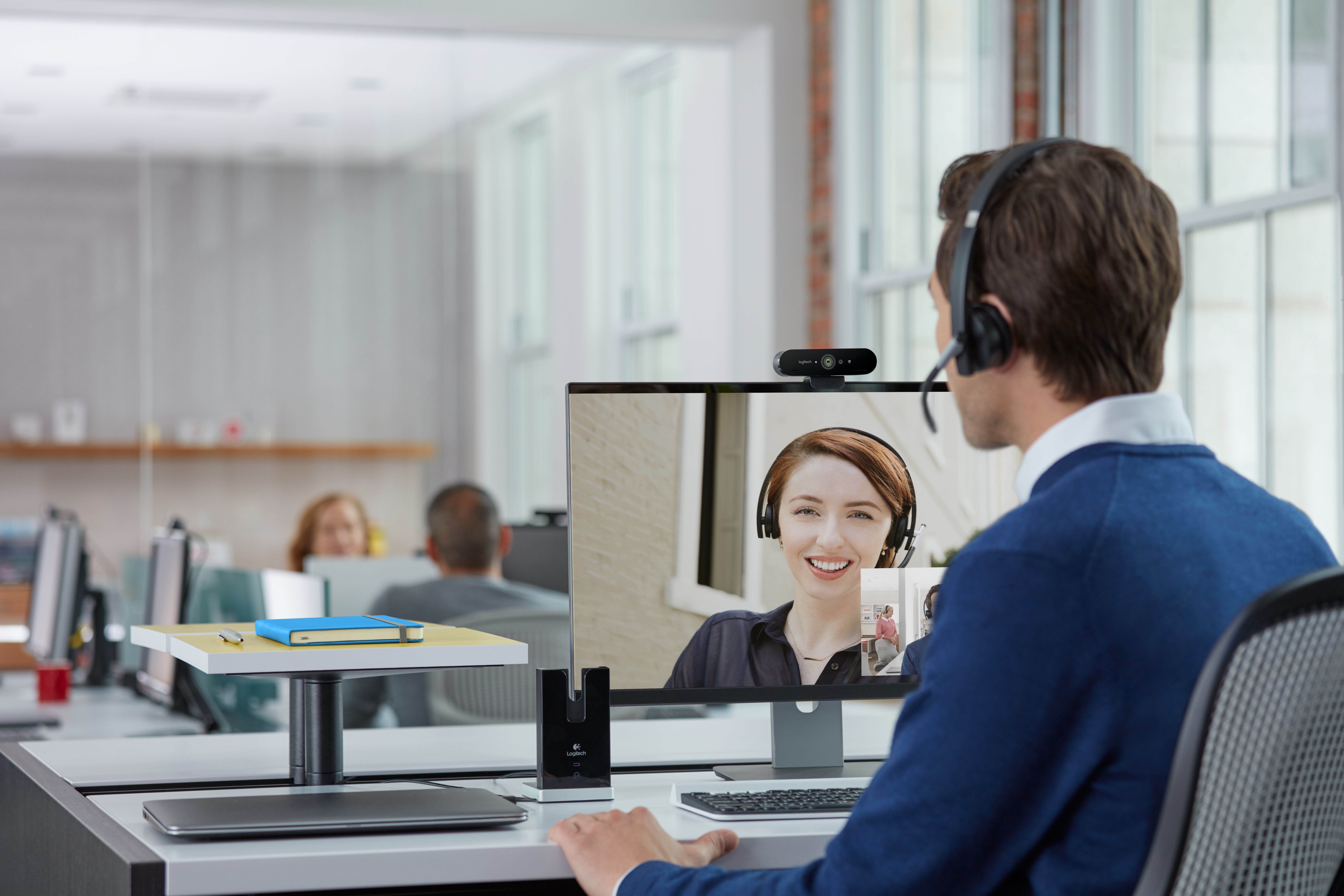 Logitech BRIO - Webcam - Farbe - 4096 x 2160