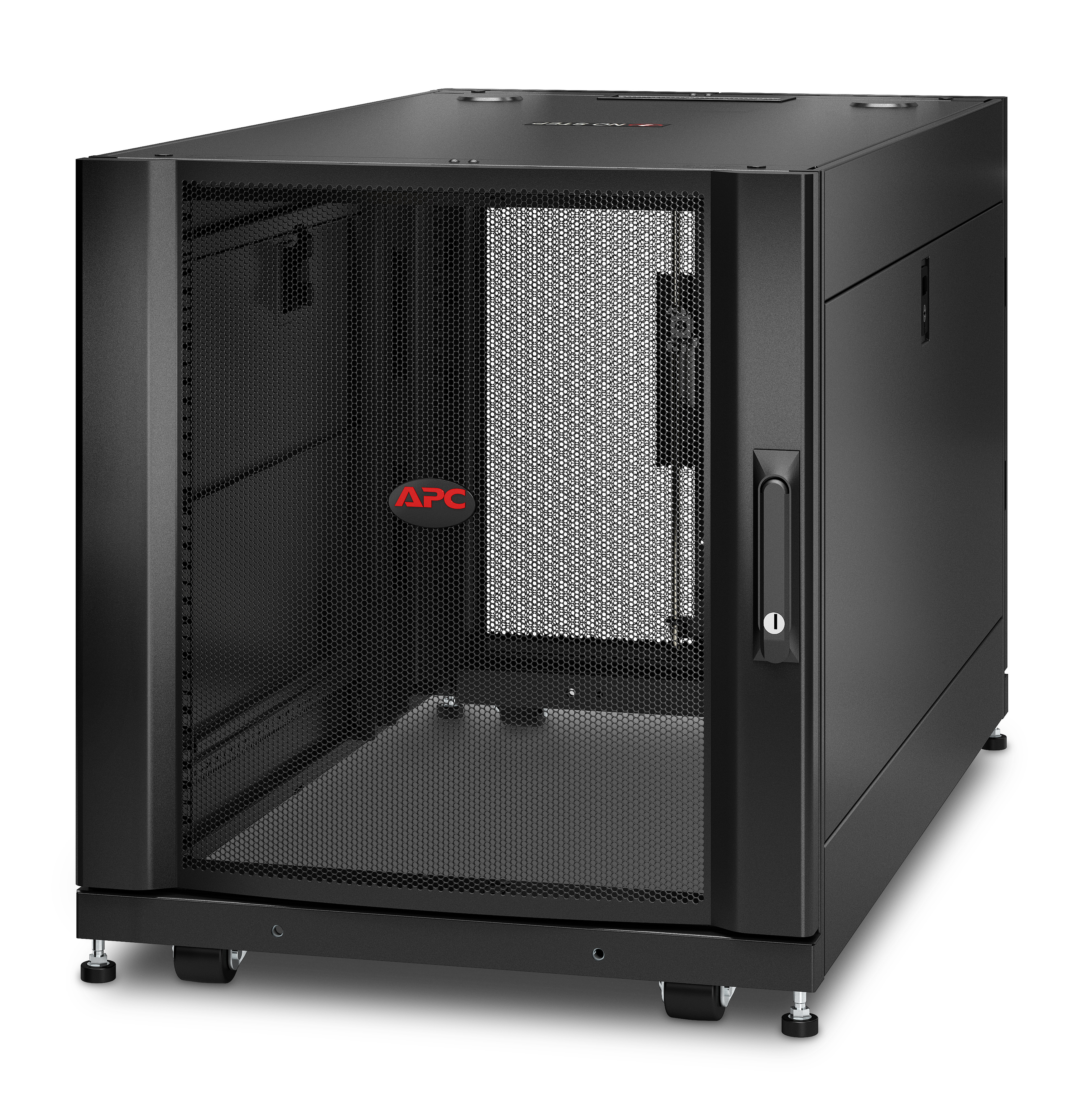 APC NetShelter SX - Schrank Netzwerkschrank - Schwarz - 12U - 48.3 cm (19")