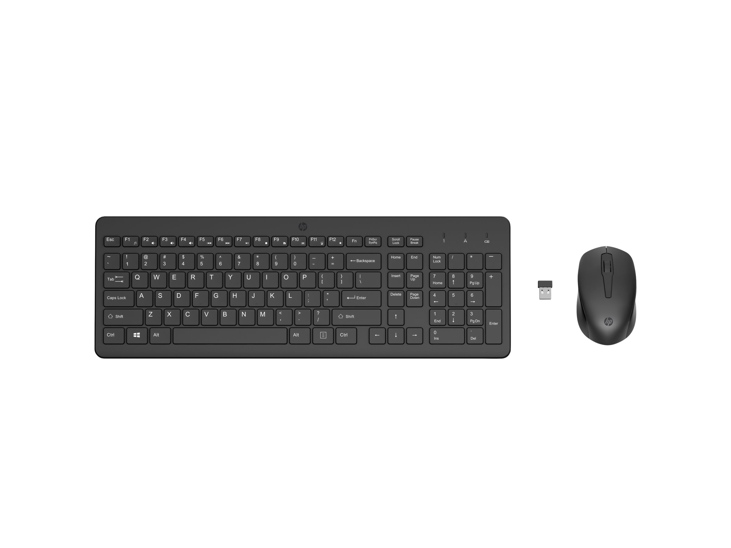 HP 330 - Tastatur-und-Maus-Set - kabellos - 2.4